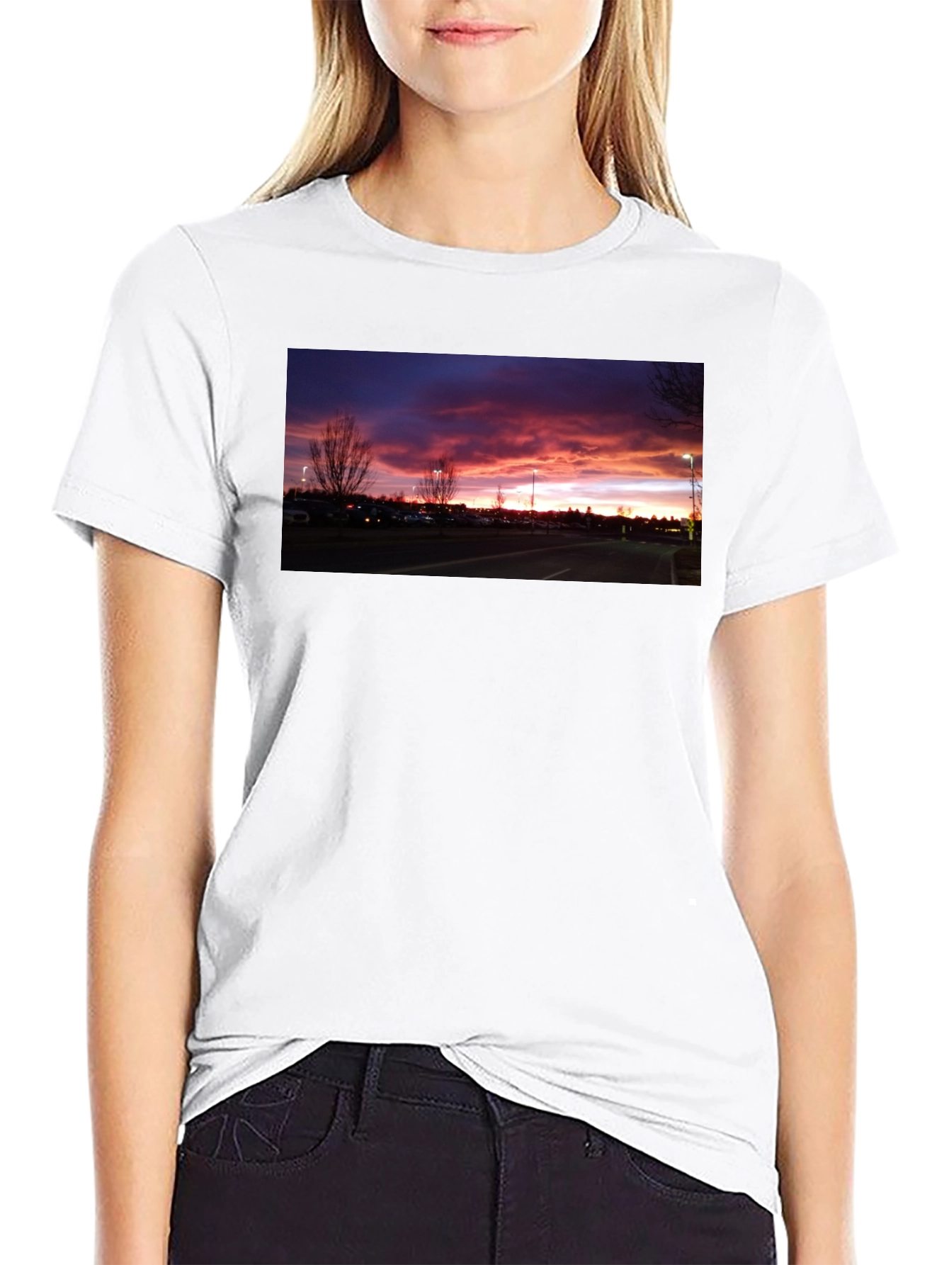 Sunset Sky Graphic T-Shirt
