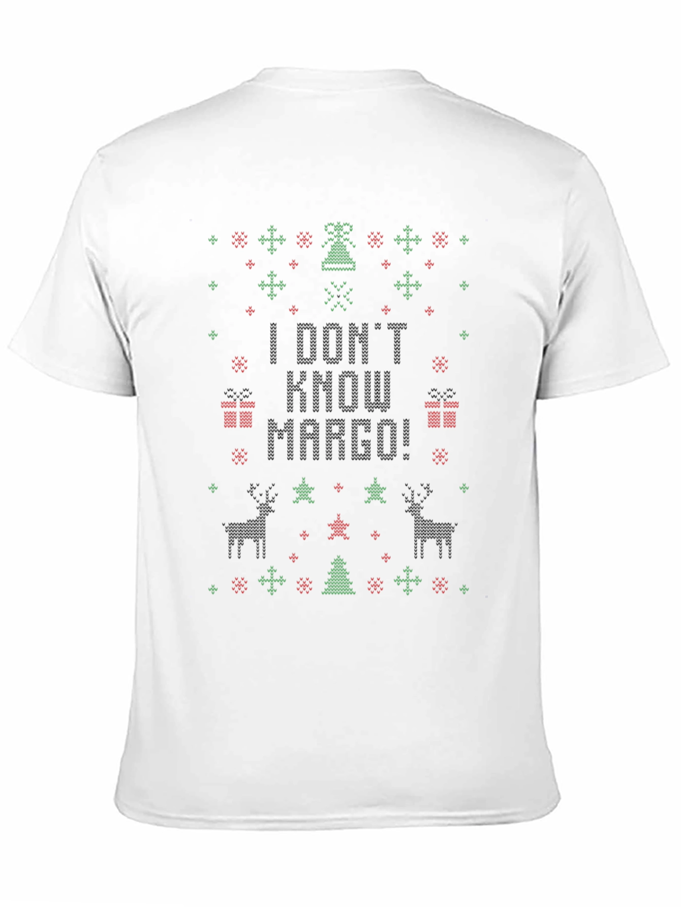 I Dont Know Margo Christmas Sweater Tee