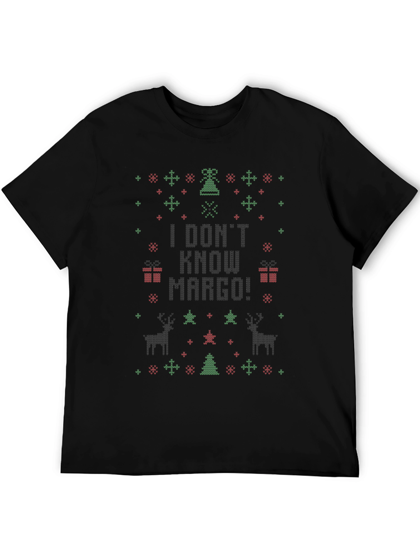 I Dont Know Margo Christmas Sweater Tee
