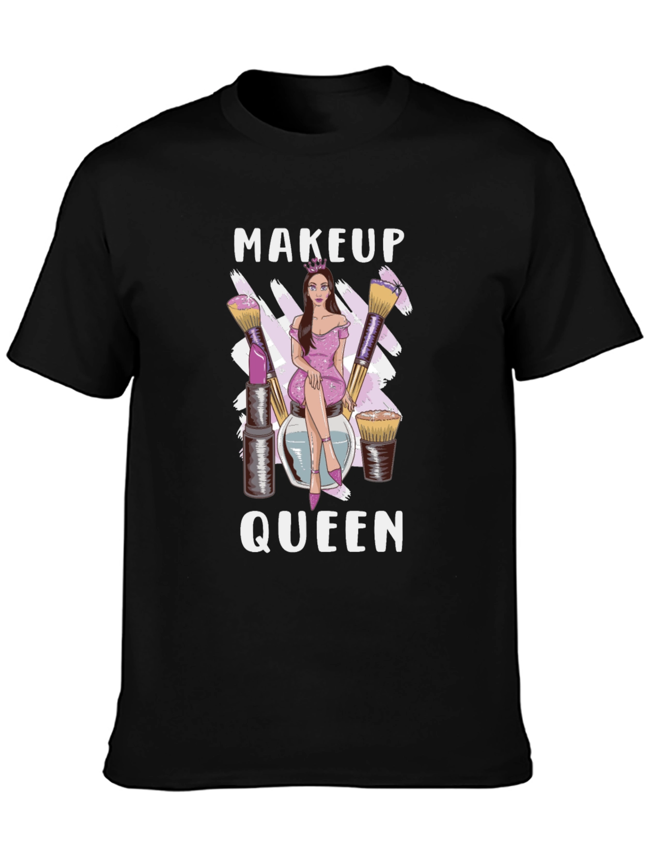 Makeup Queen Graphic T-Shirt