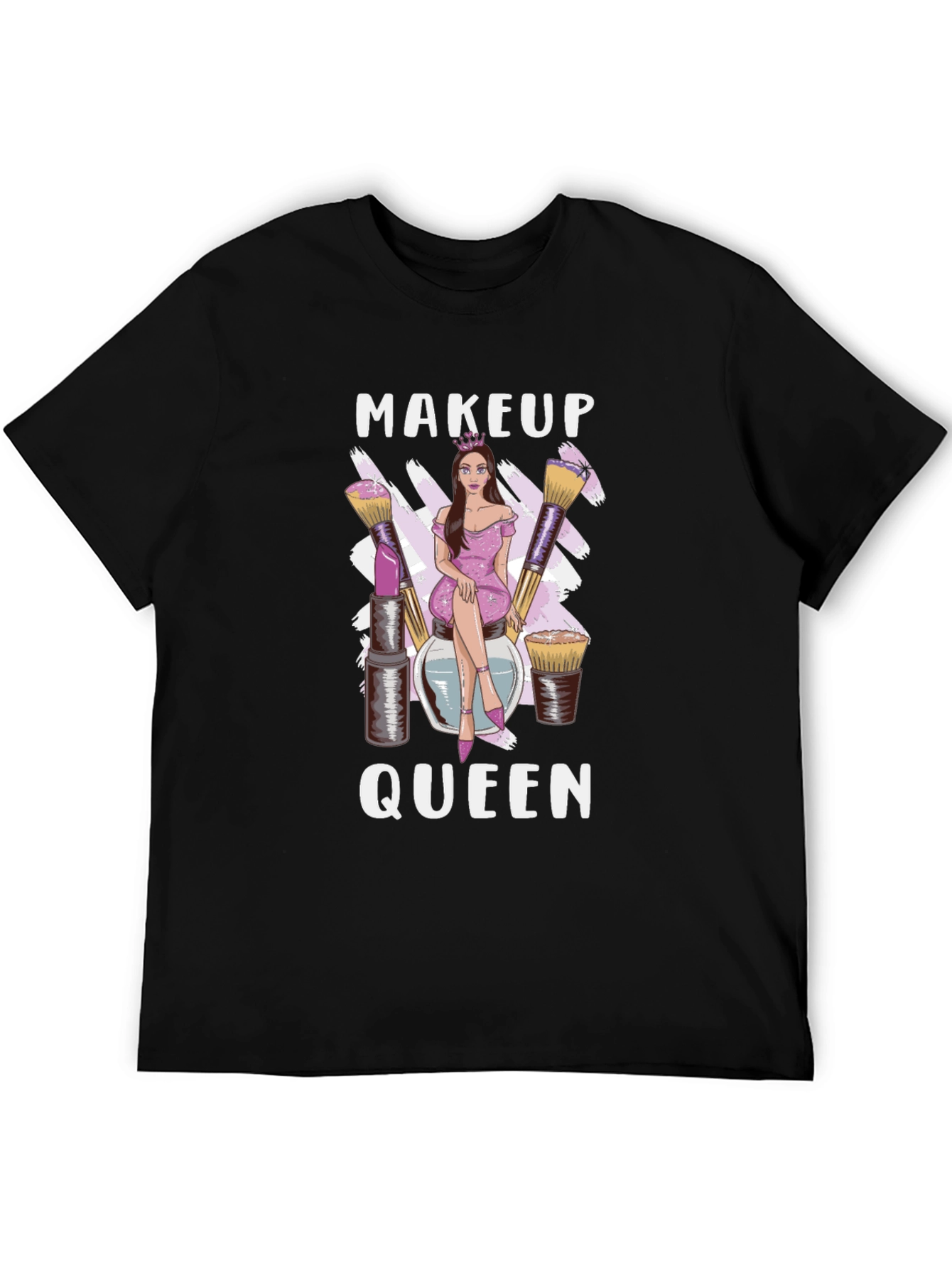 Makeup Queen Graphic T-Shirt