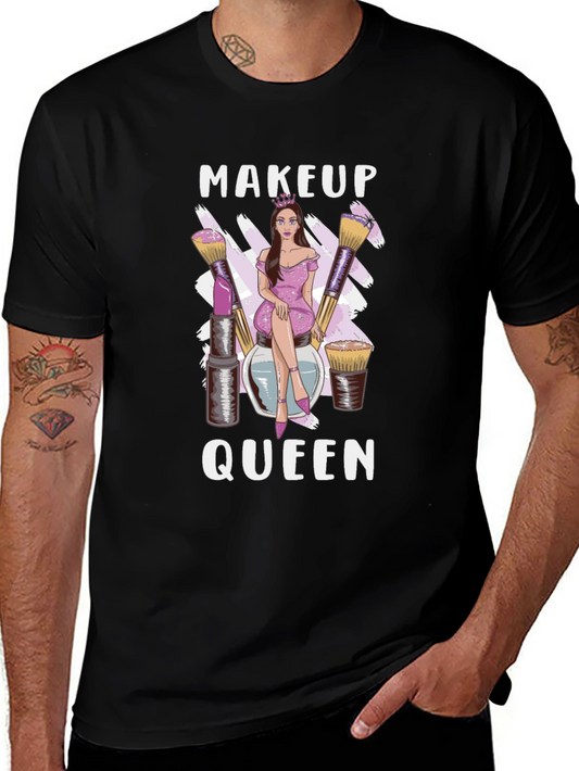 Makeup Queen Graphic T-Shirt