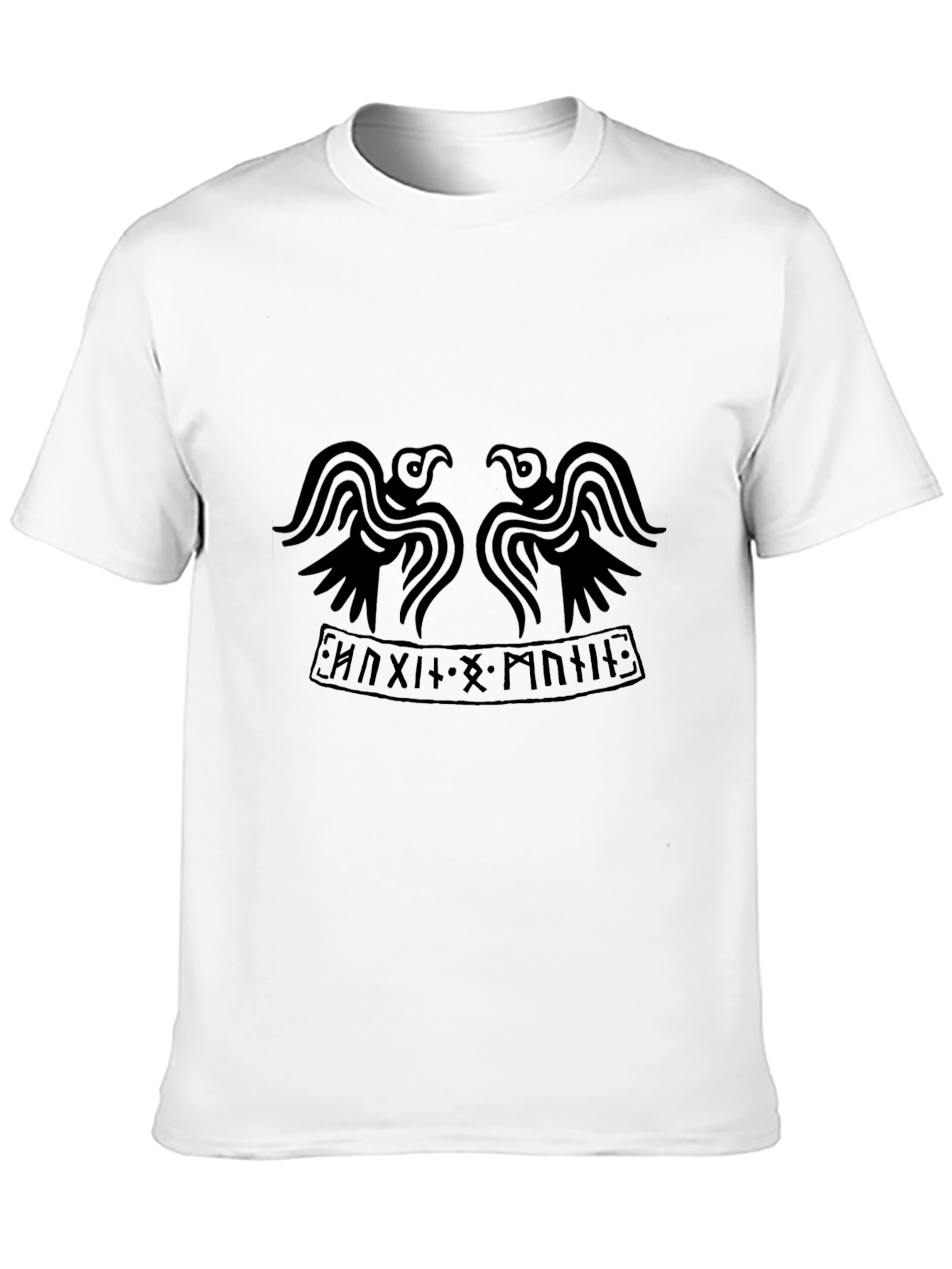 Raven Viking T-Shirt - Norse Mythology Tee