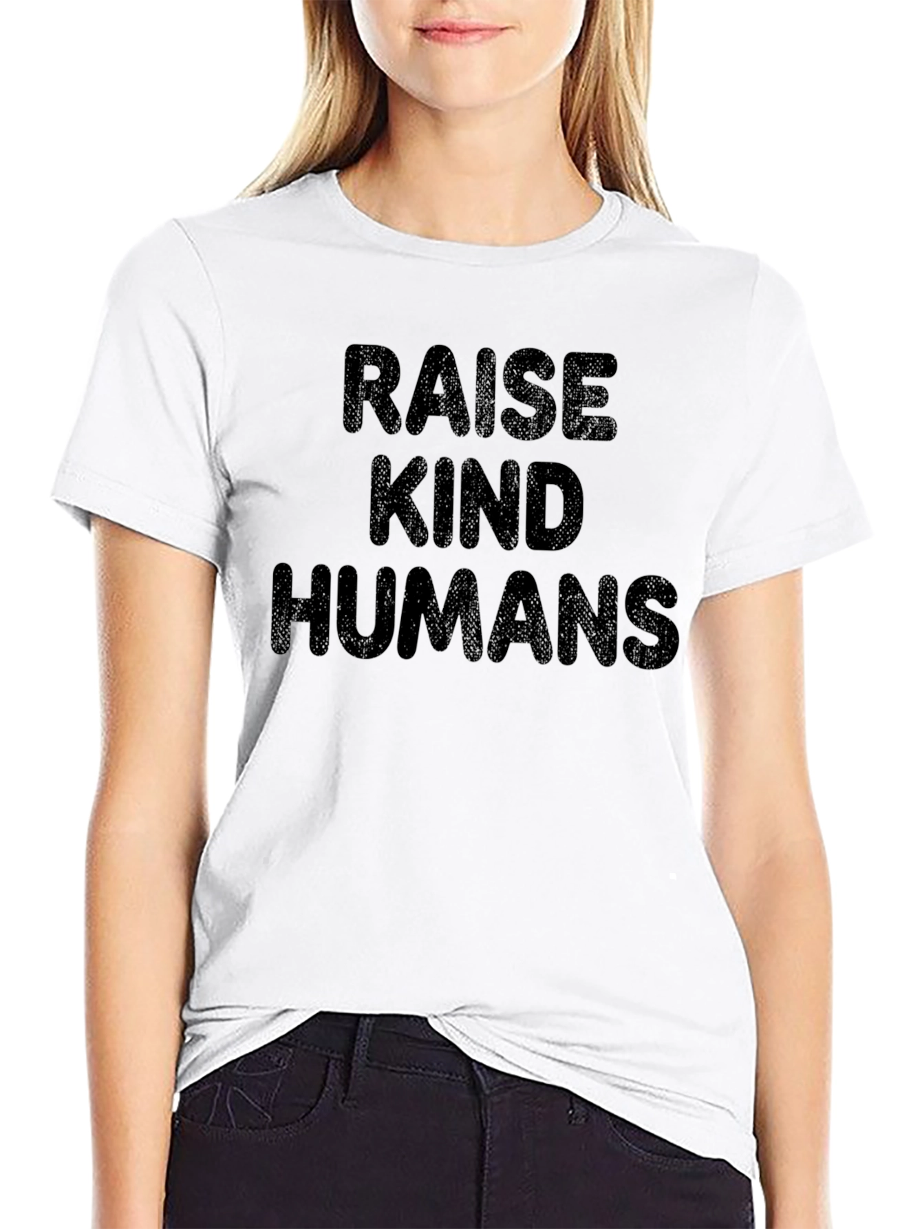 Raise Kind Humans Graphic Tee