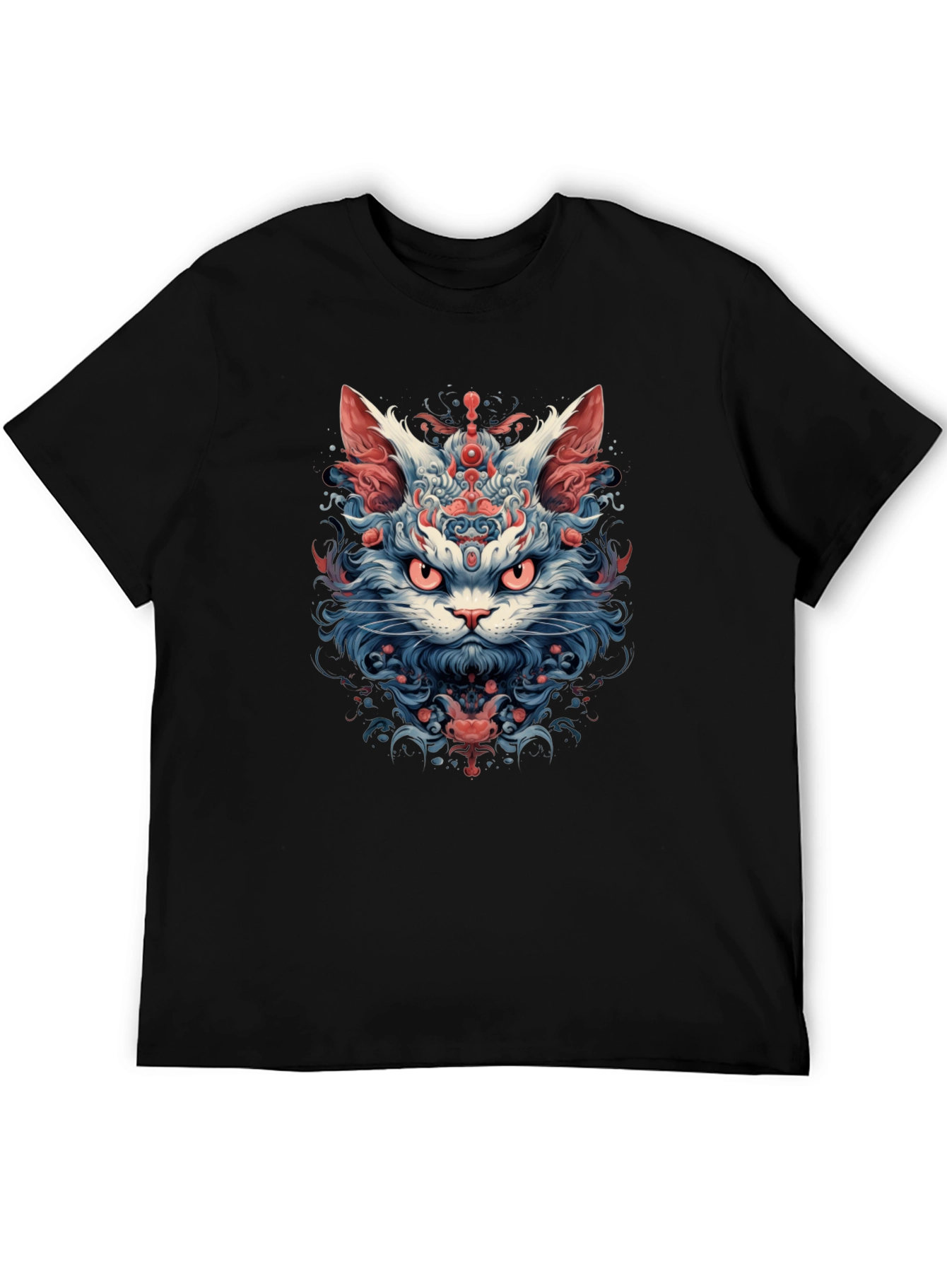 Mystic Cat Graphic T-Shirt - Unique Design