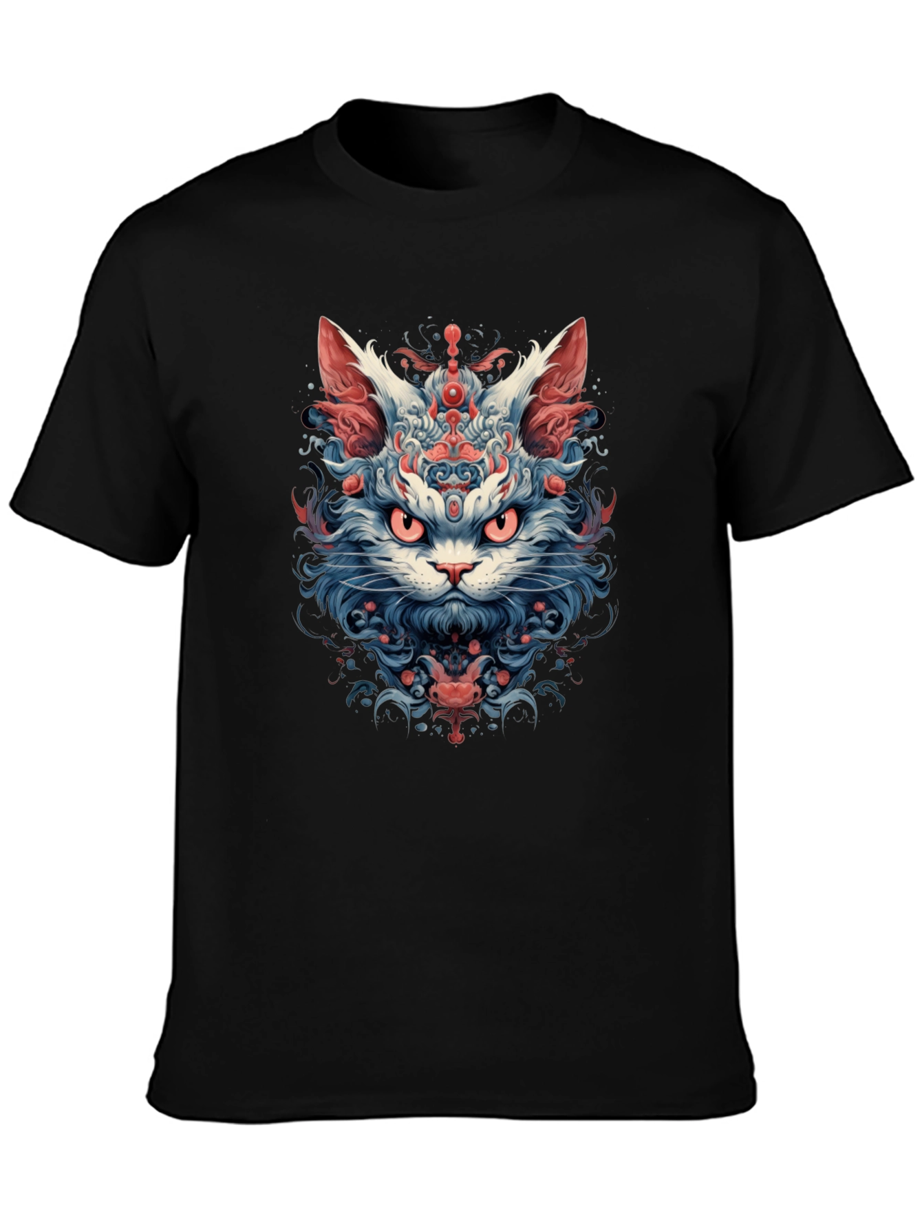 Mystic Cat Graphic T-Shirt - Unique Design