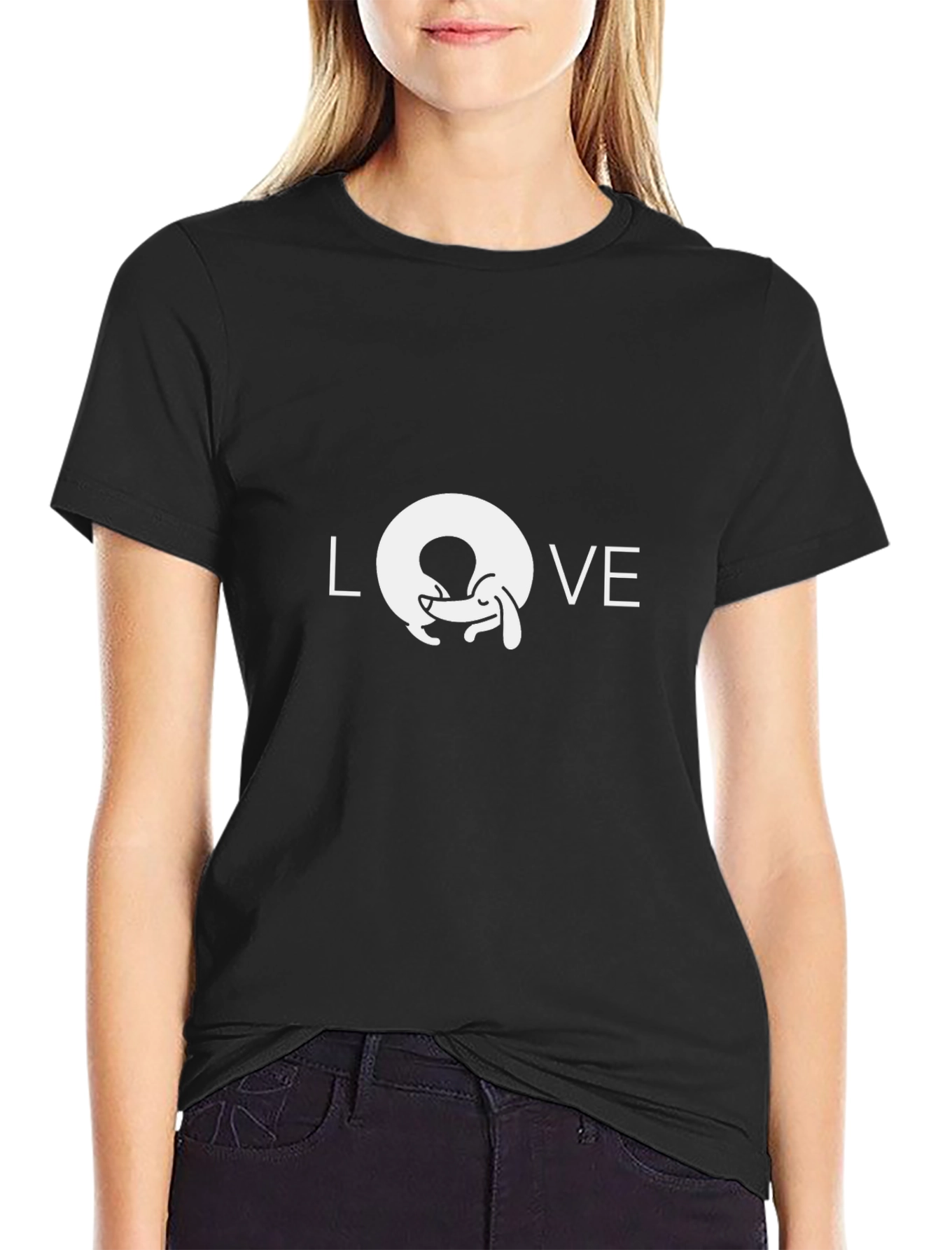 Dachshund Love T-Shirt - Cute Dog Design