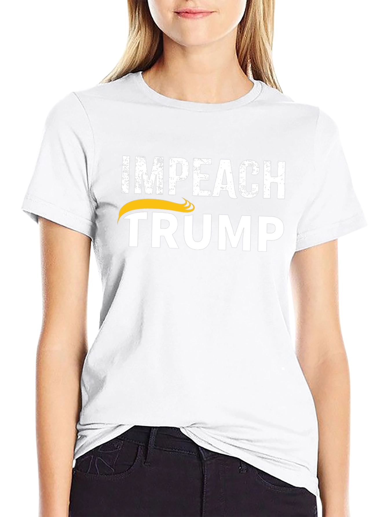 Impeach Trump Political Statement T-Shirt