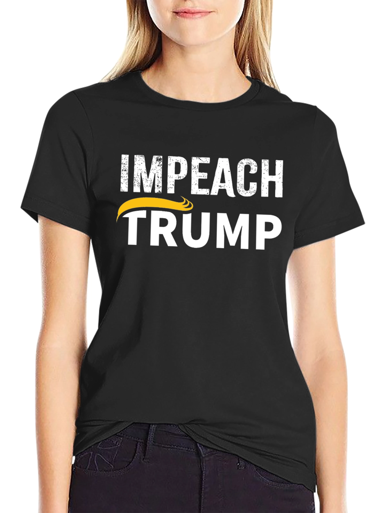Impeach Trump Political Statement T-Shirt