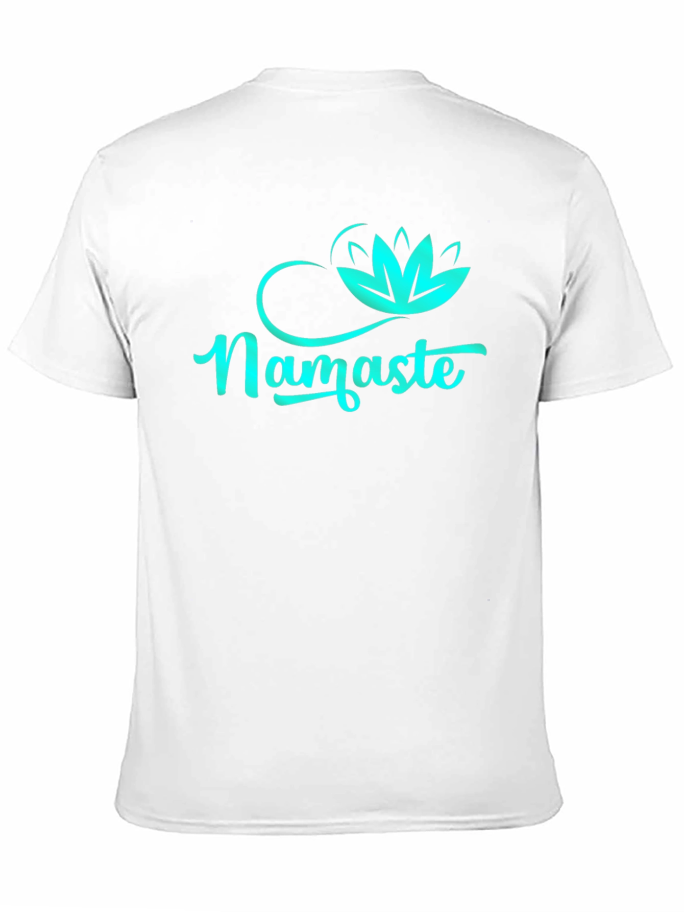 Namaste Lotus Flower Graphic T-Shirt