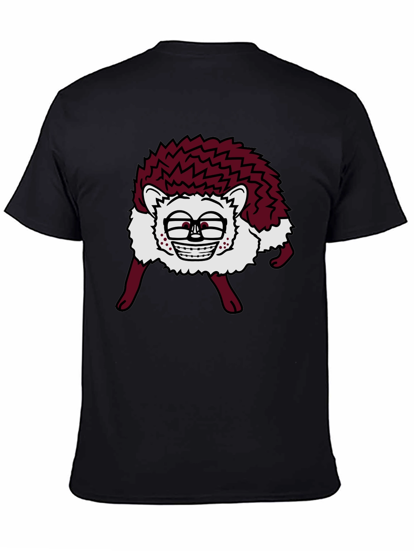 Funny Hedgehog Graphic Tee - Unique Animal T-Shirt