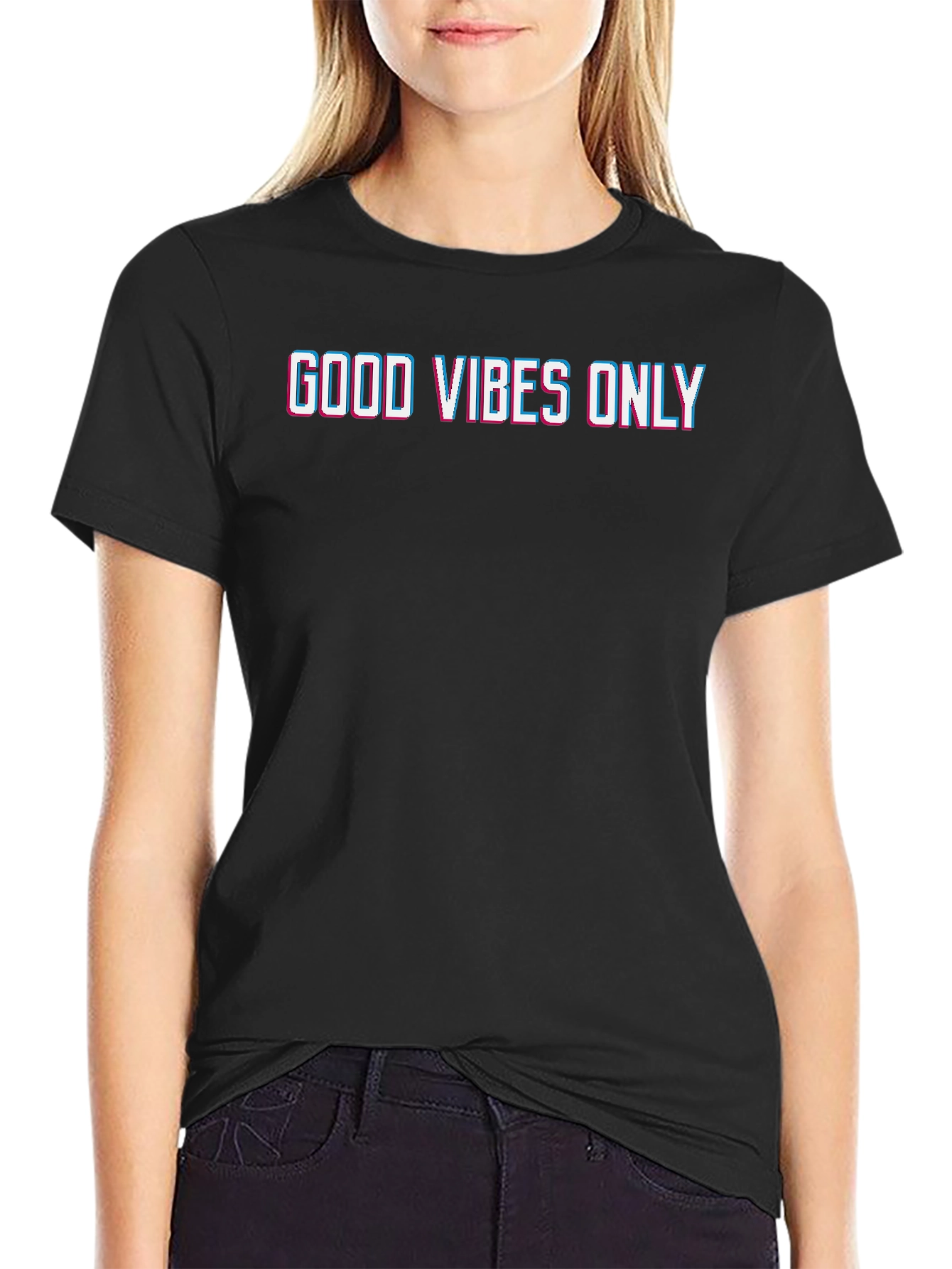Good Vibes Only T-Shirt - Trendy Graphic Tee