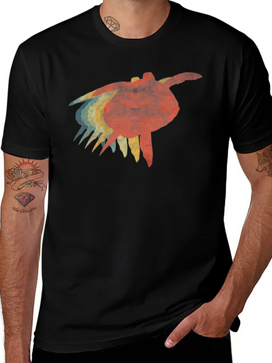Retro Sunfish Graphic Tee - Vintage Style Ocean Sunfish T-Shirt