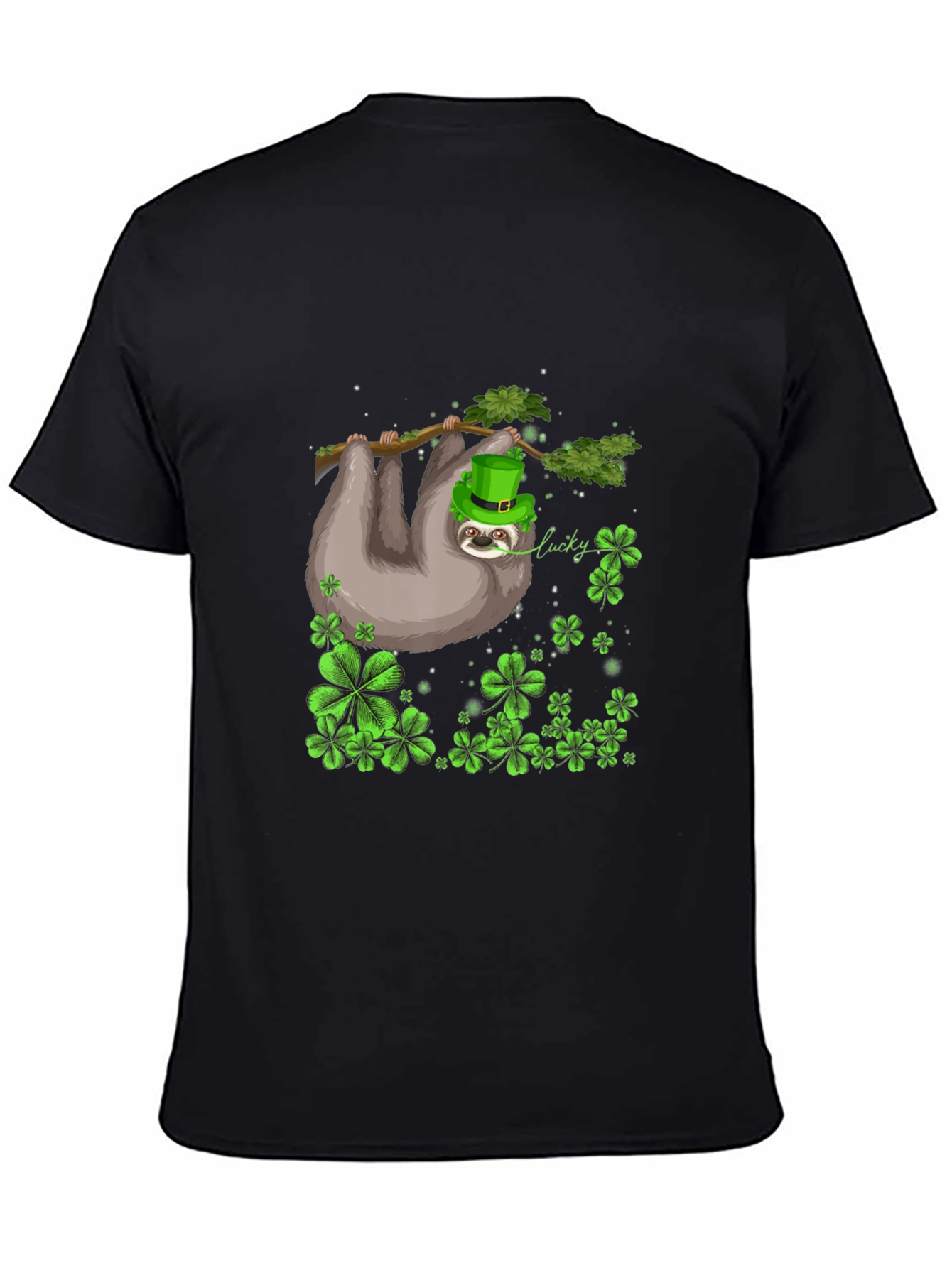 Lucky Sloth St. Patricks Day Tee