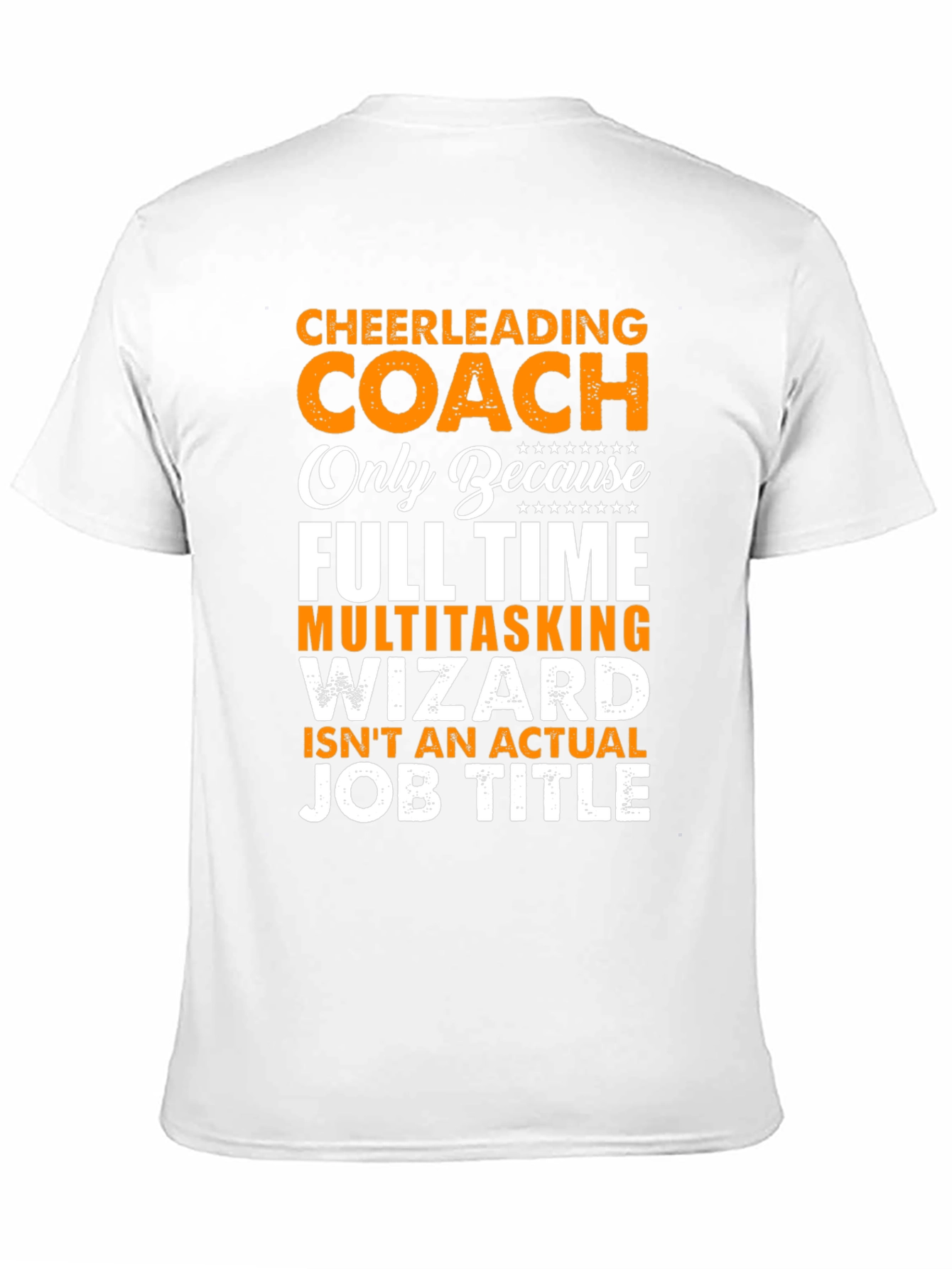 Cheerleading Coach Novelty T-Shirt