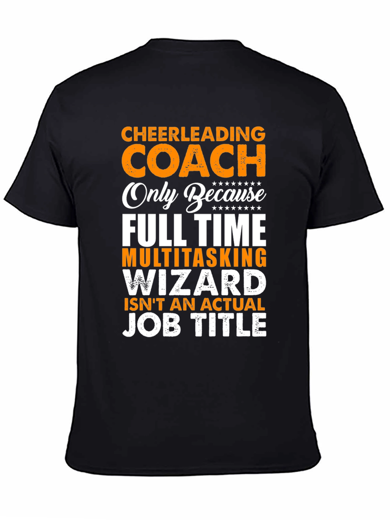 Cheerleading Coach Novelty T-Shirt