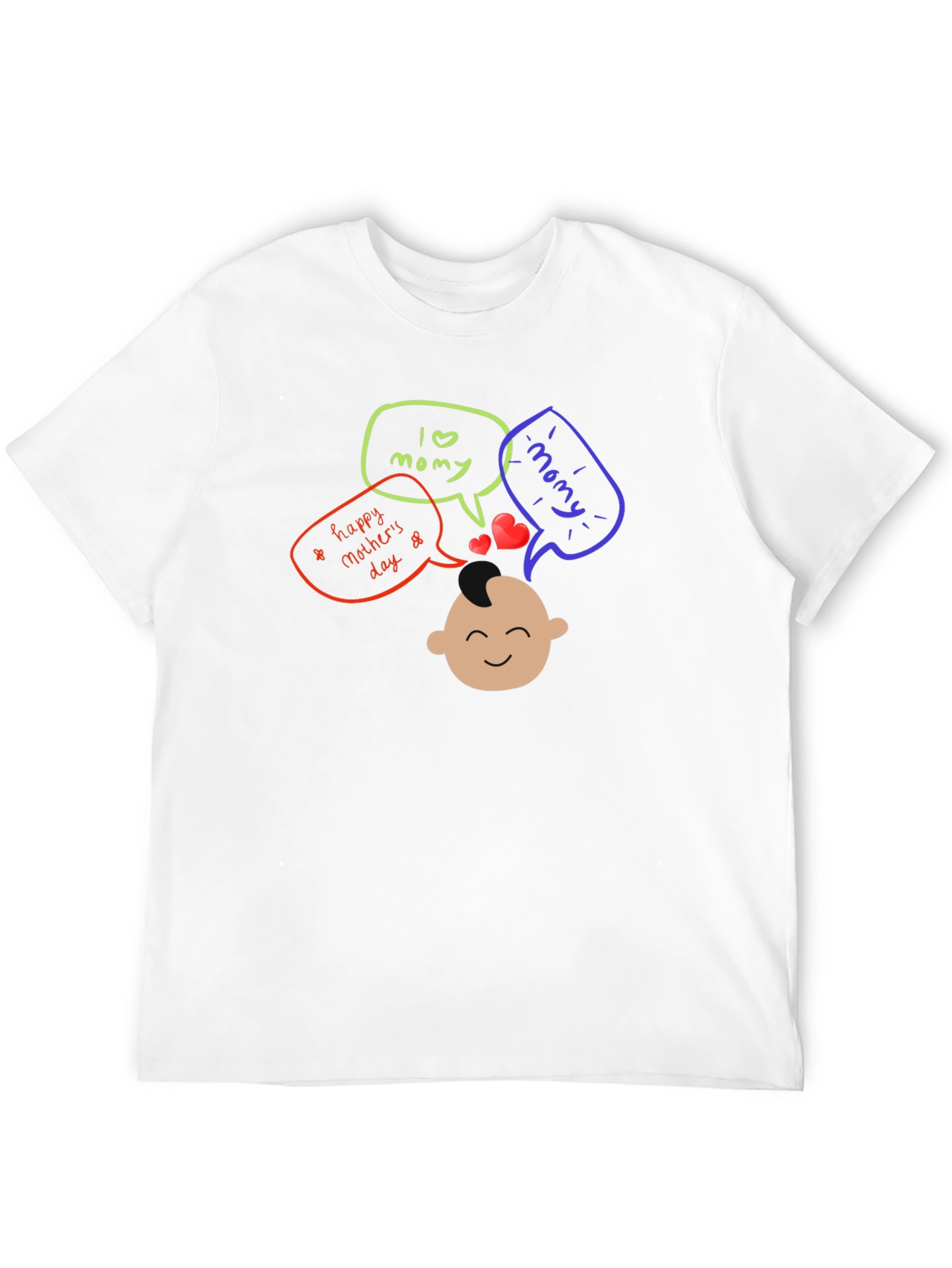 I Love Mommy T-Shirt - Happy Mothers Day Tee