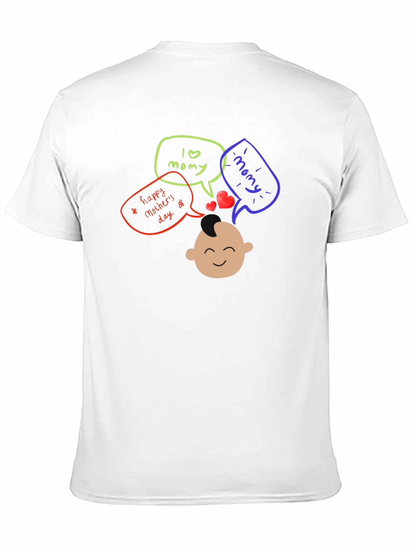 I Love Mommy T-Shirt - Happy Mothers Day Tee