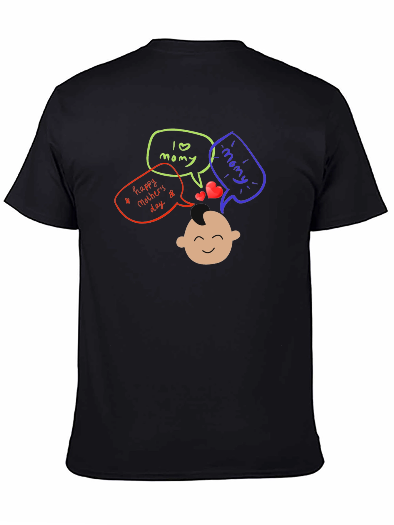 I Love Mommy T-Shirt - Happy Mothers Day Tee