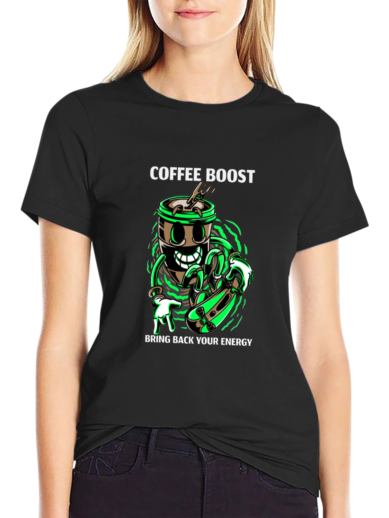 Coffee Boost Energy T-Shirt