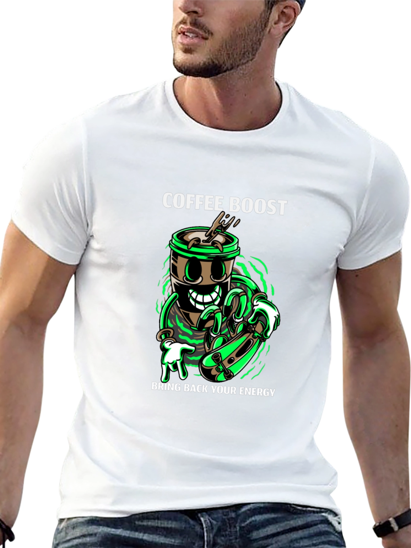 Coffee Boost Energy T-Shirt