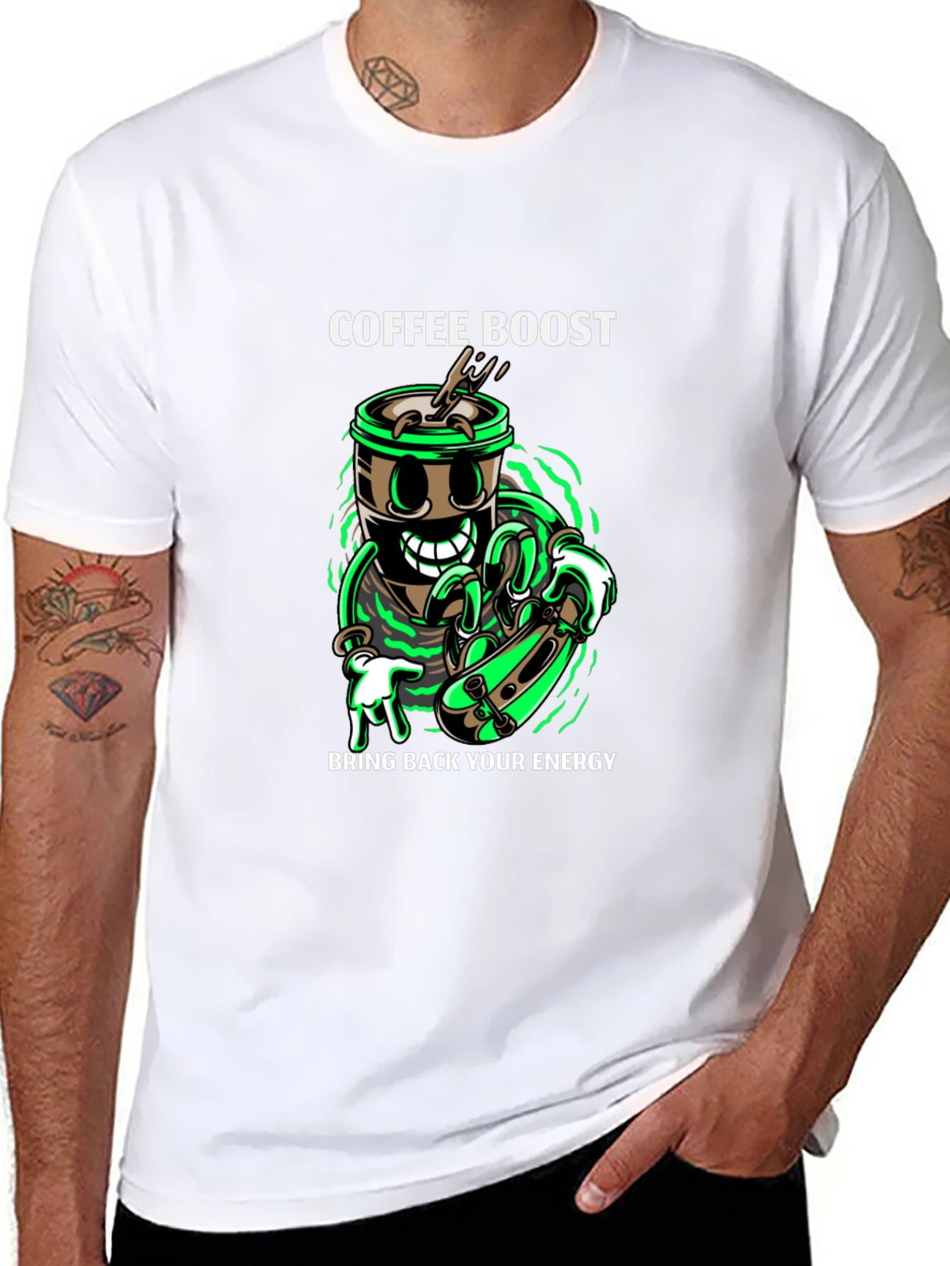 Coffee Boost Energy T-Shirt