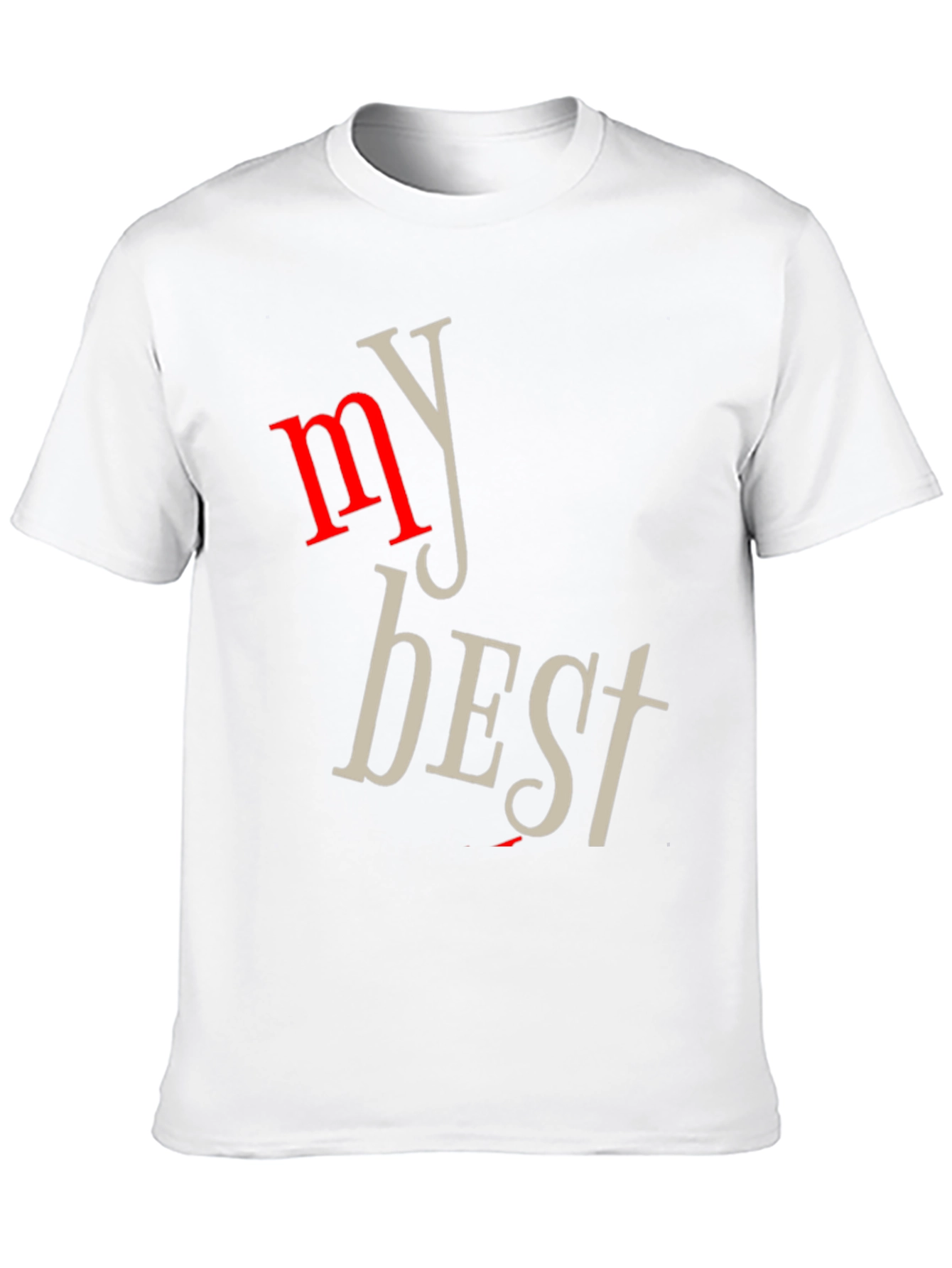 My Best Graphic T-Shirt - Black