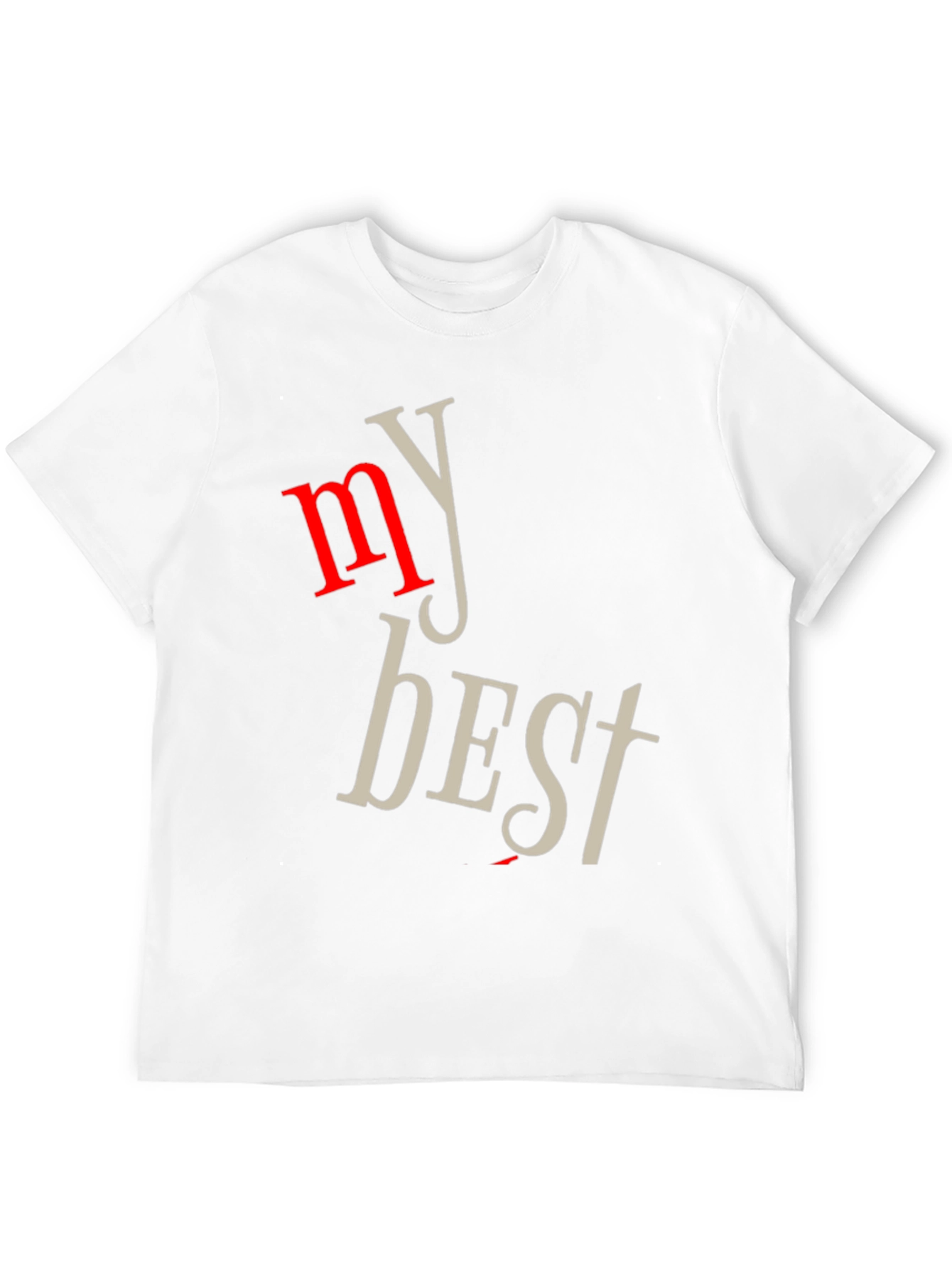 My Best Graphic T-Shirt - Black