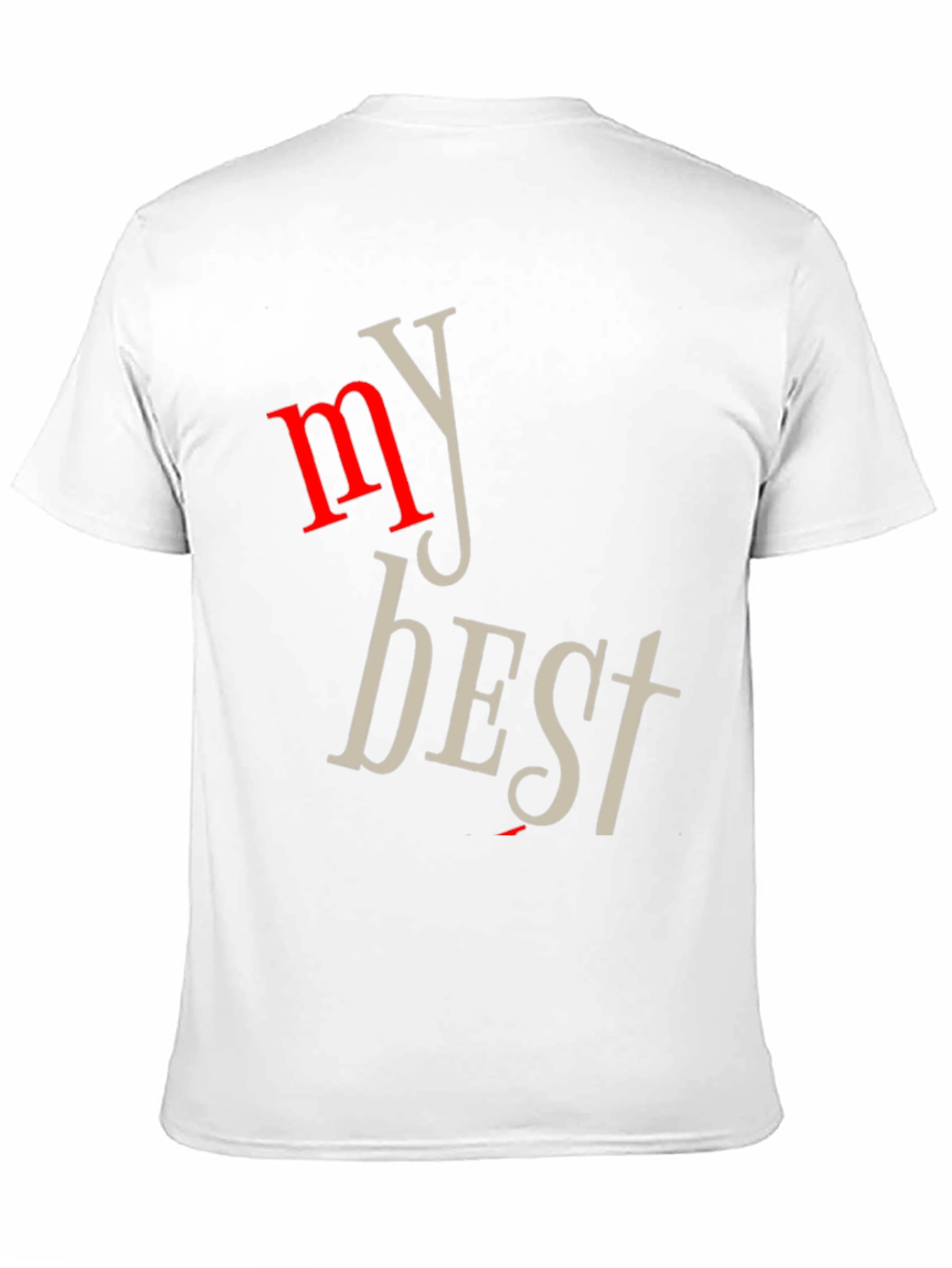 My Best Graphic T-Shirt - Black
