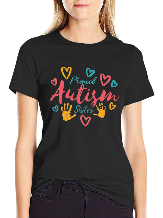 Proud Autism Sister T-Shirt