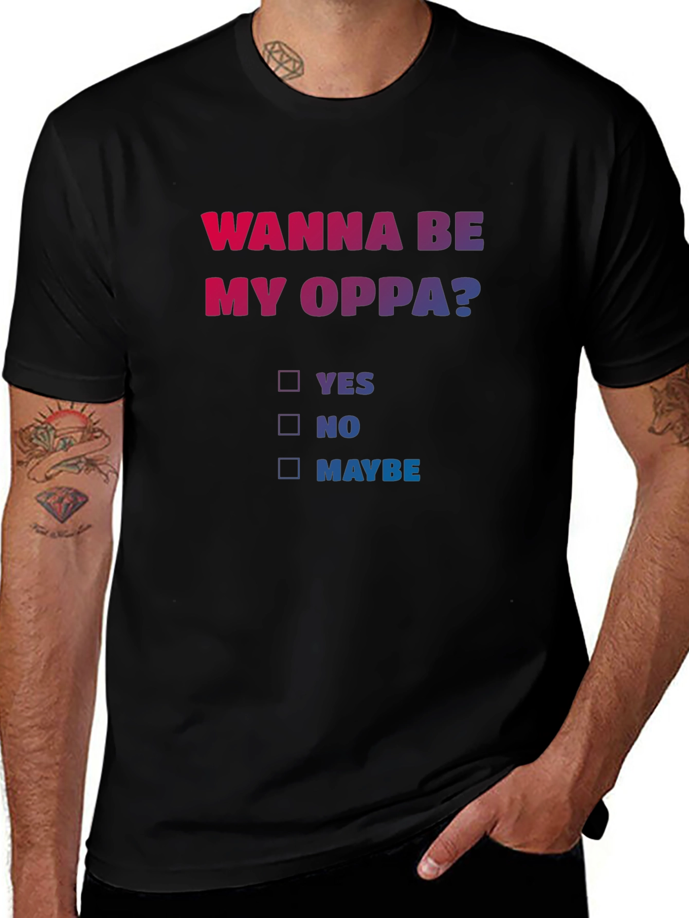 Wanna Be My Oppa? Graphic Tee