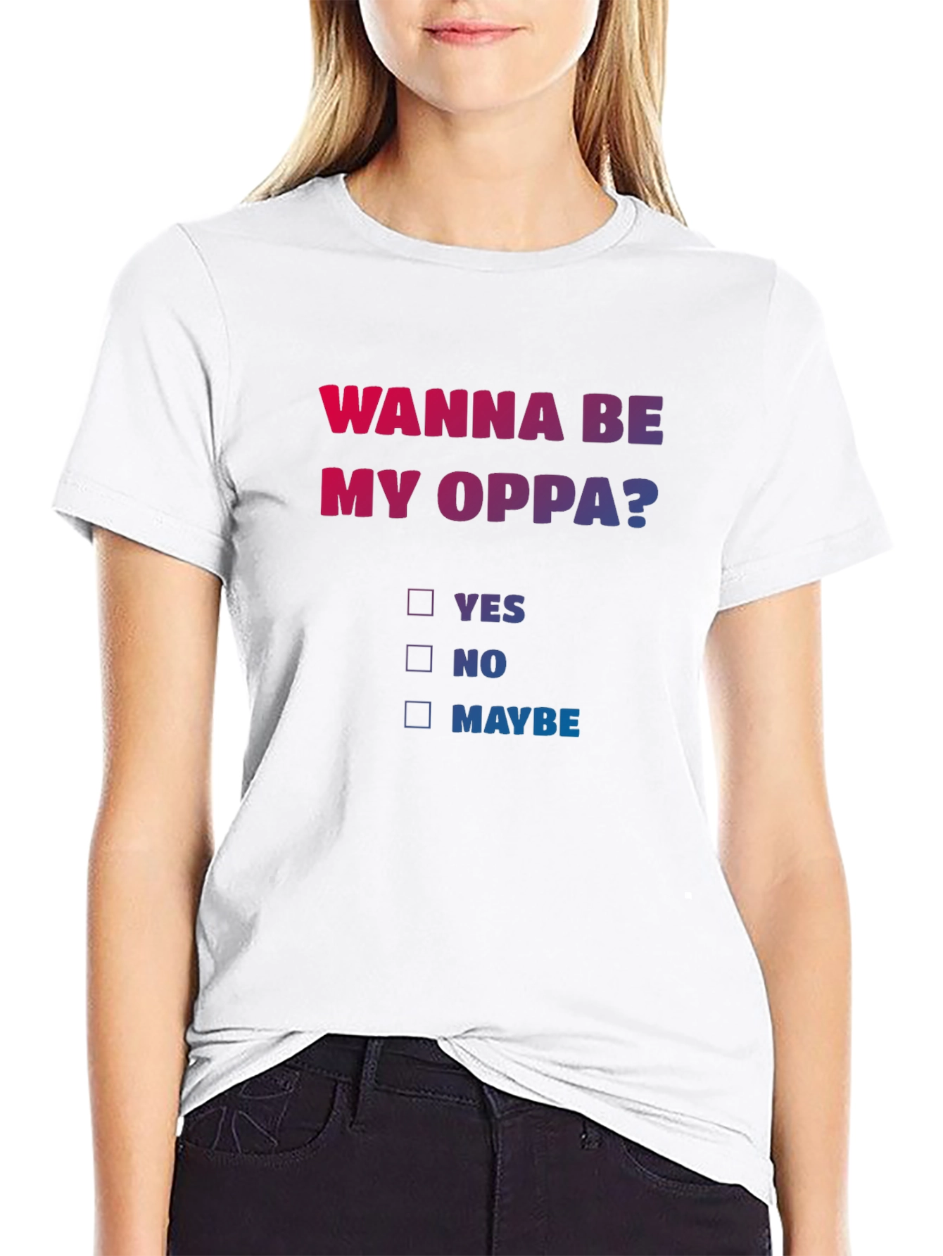 Wanna Be My Oppa? Graphic Tee