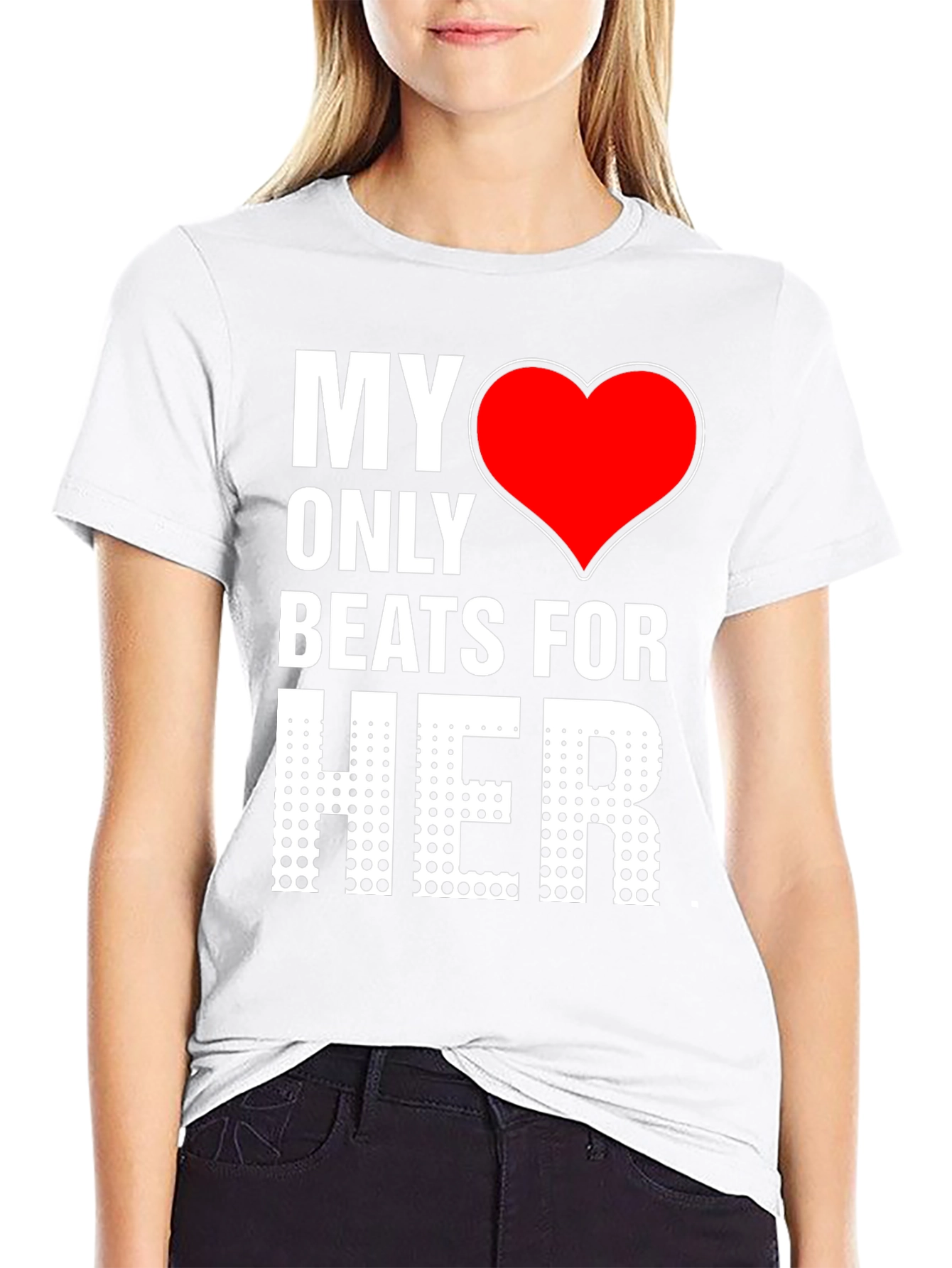 My Heart Beats For Her T-Shirt