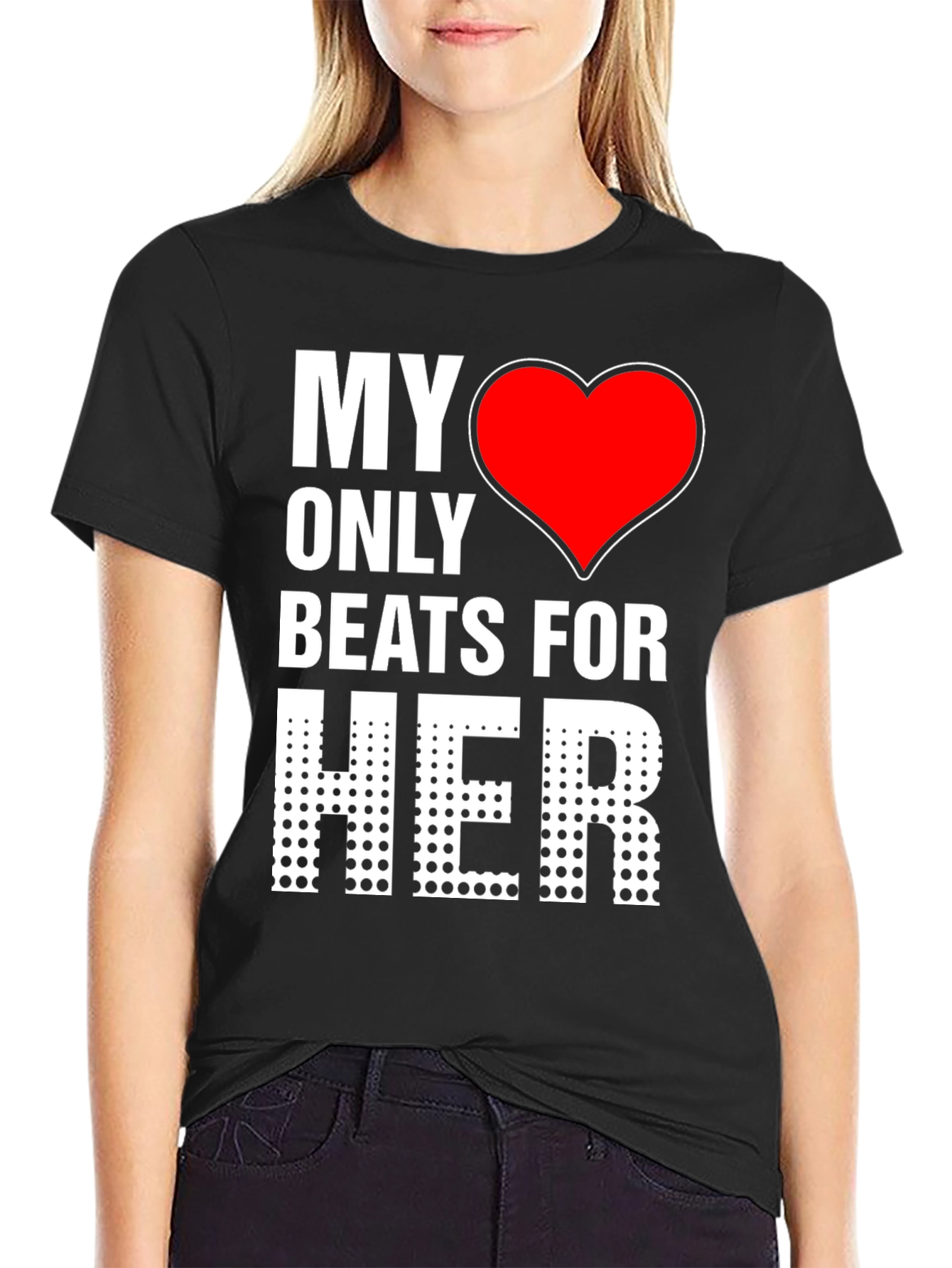 My Heart Beats For Her T-Shirt