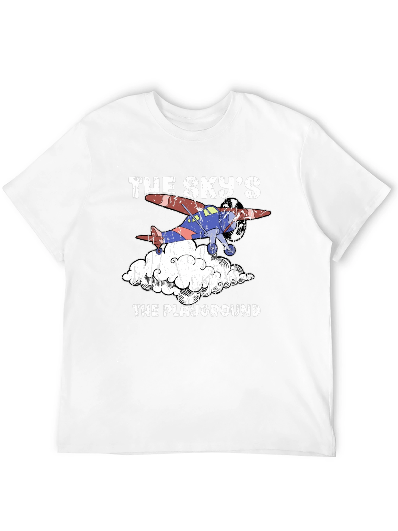 The Skys The Playground Black Graphic T-Shirt