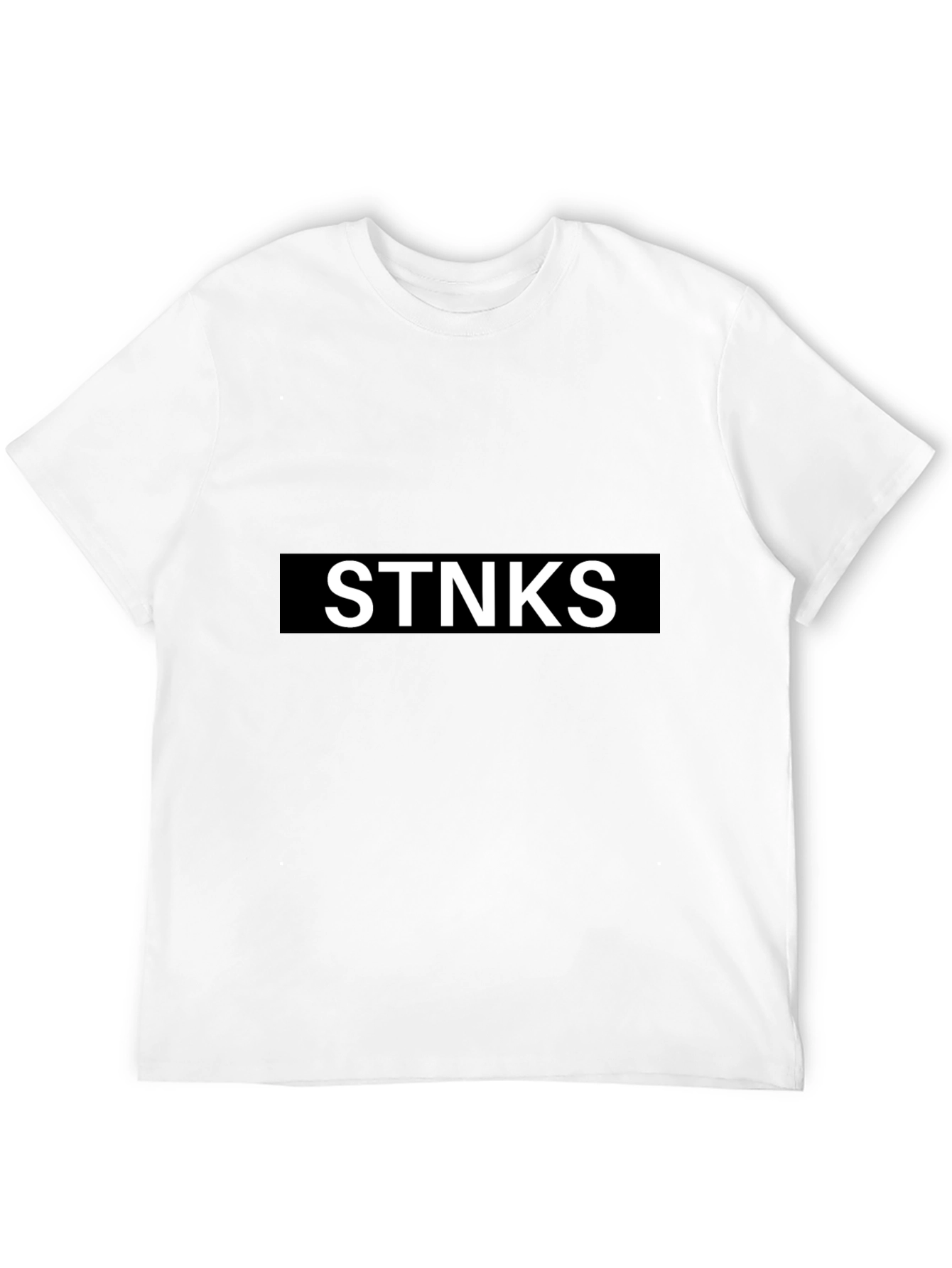 STNKS Black T-Shirt - Trendy Graphic Tee