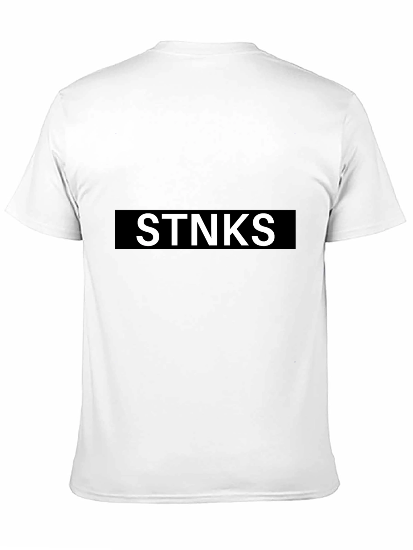 STNKS Black T-Shirt - Trendy Graphic Tee