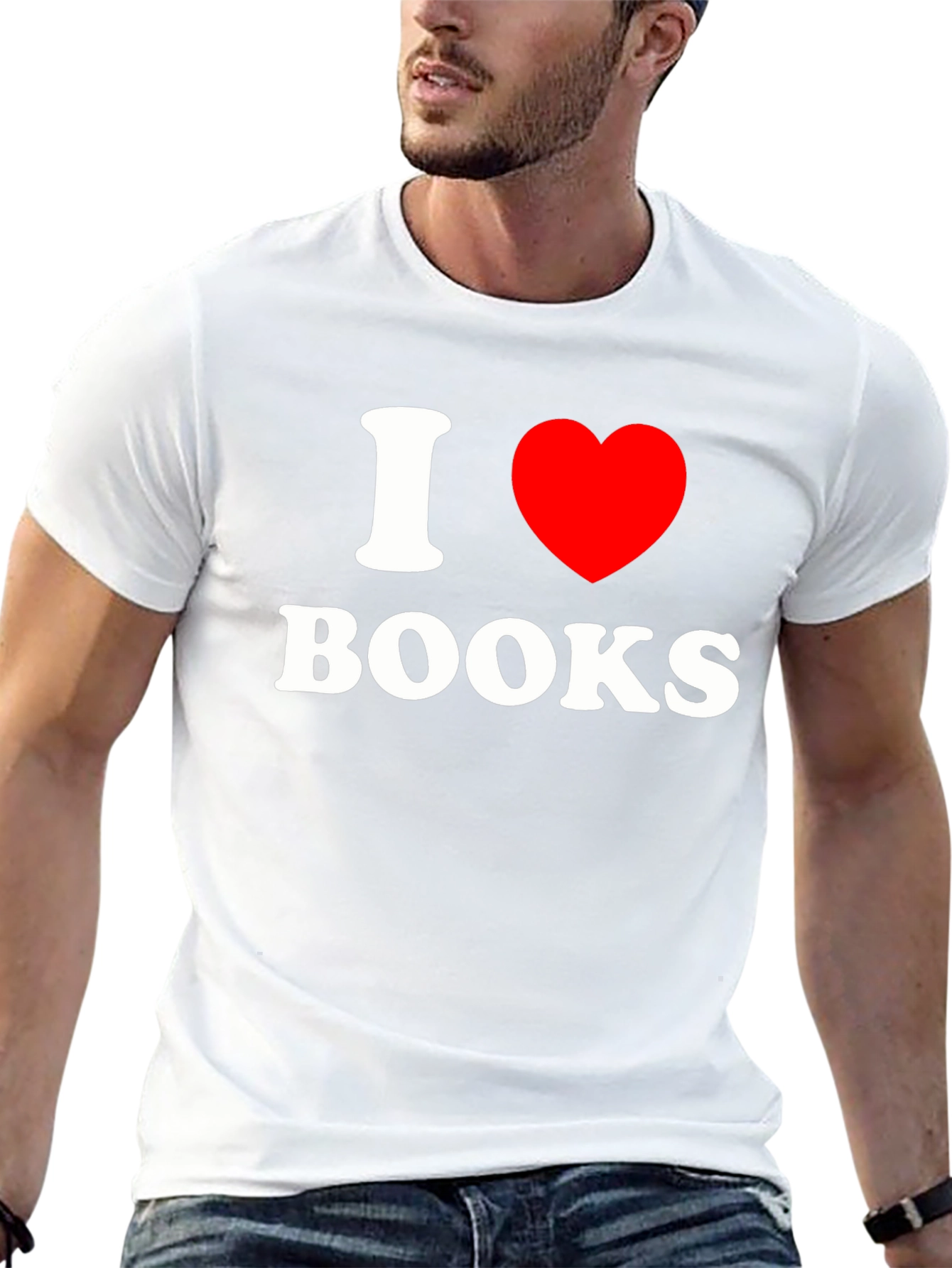I Love Books T-Shirt - Read in Style!