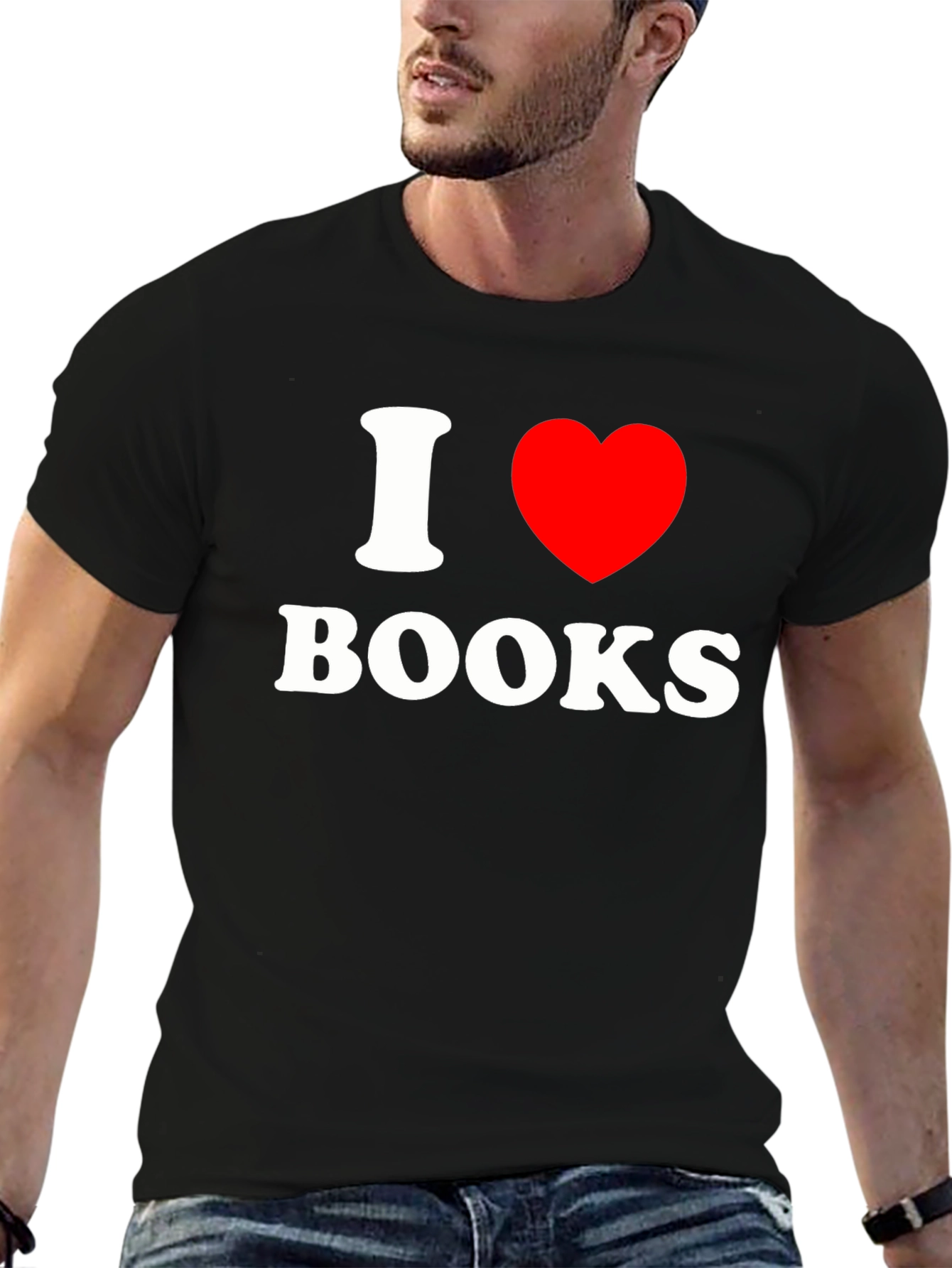 I Love Books T-Shirt - Read in Style!
