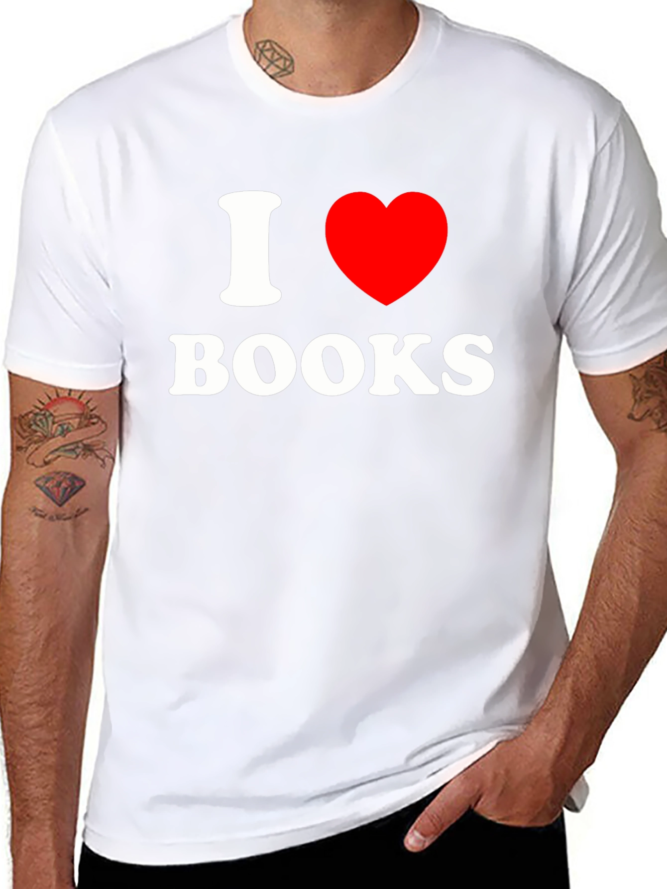 I Love Books T-Shirt - Read in Style!