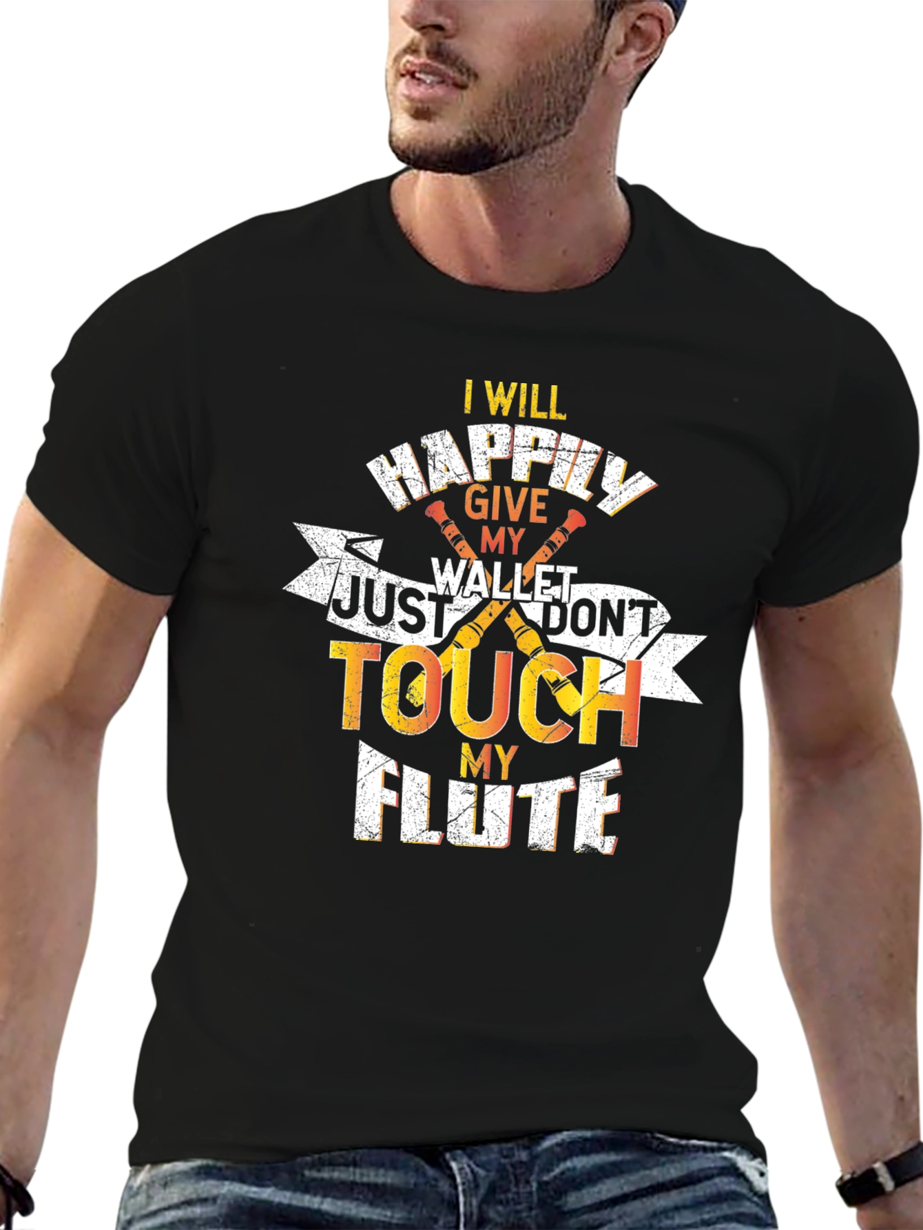 Ill Happily Give My Wallet Funny Musician T-Shirt