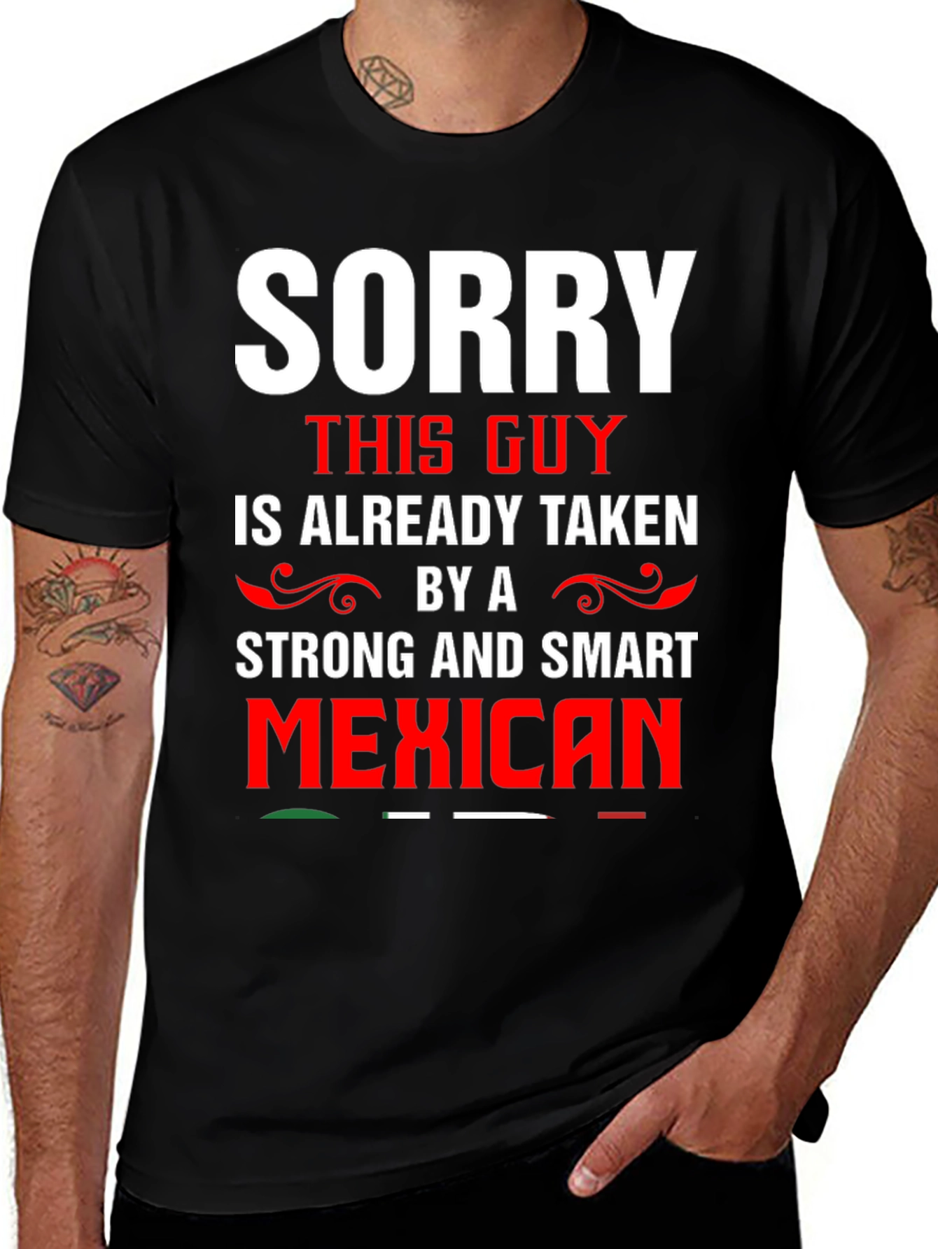 Sorry This Guy Is Taken - Mexican T-Shirt