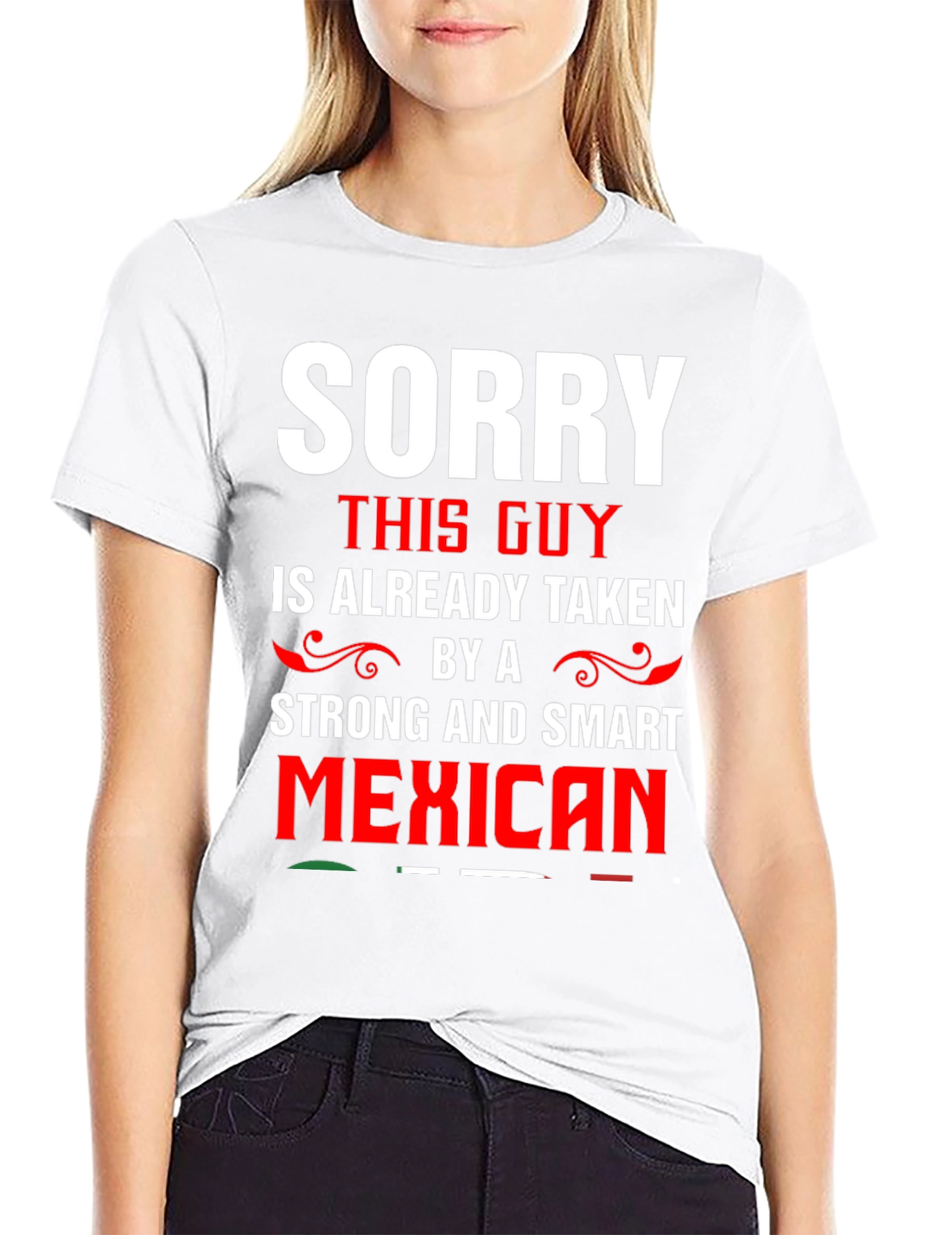 Sorry This Guy Is Taken - Mexican T-Shirt