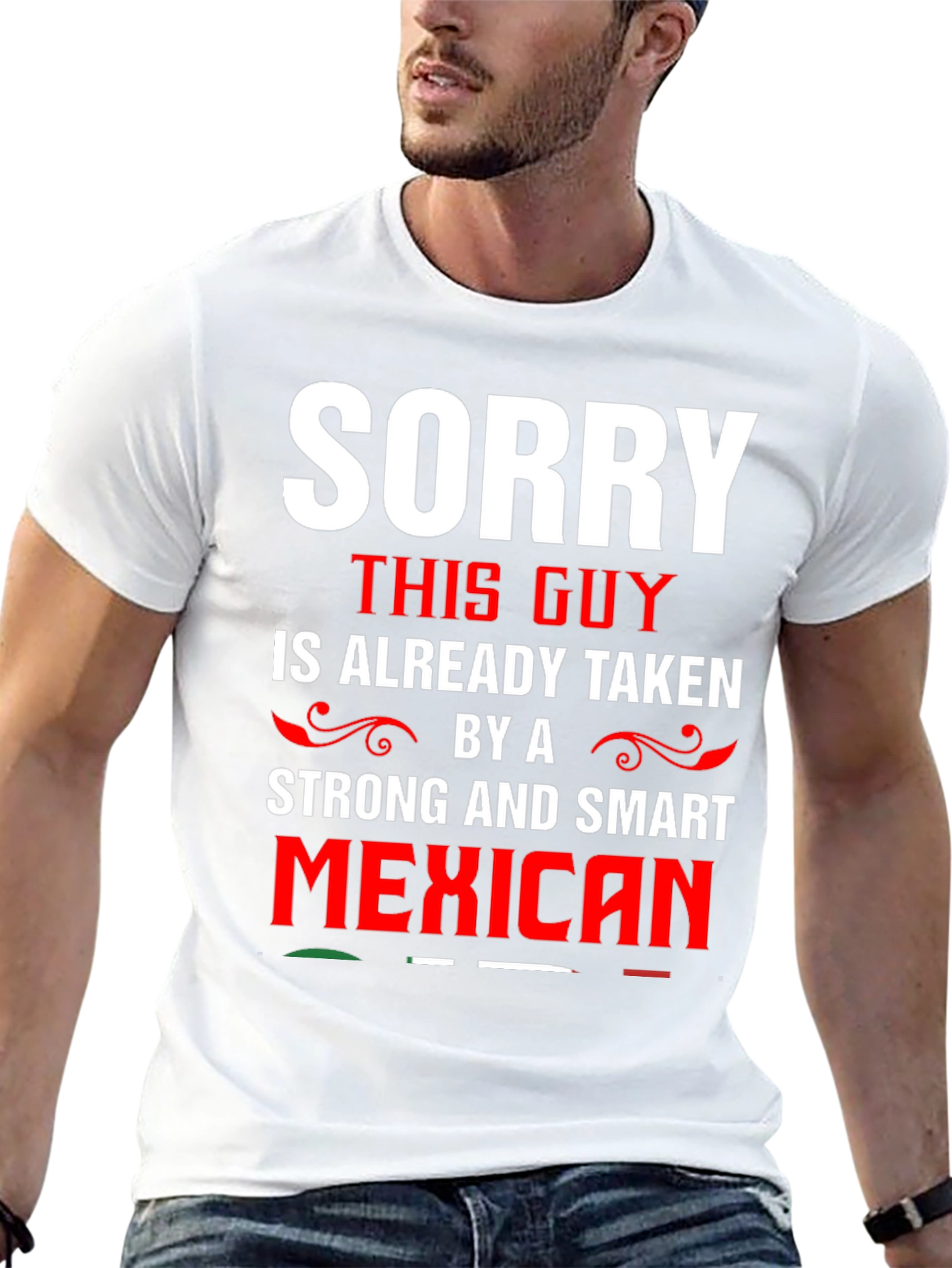 Sorry This Guy Is Taken - Mexican T-Shirt