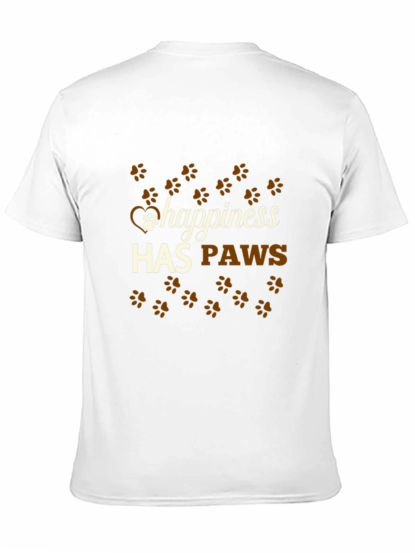 Happiness Has Paws Graphic Tee