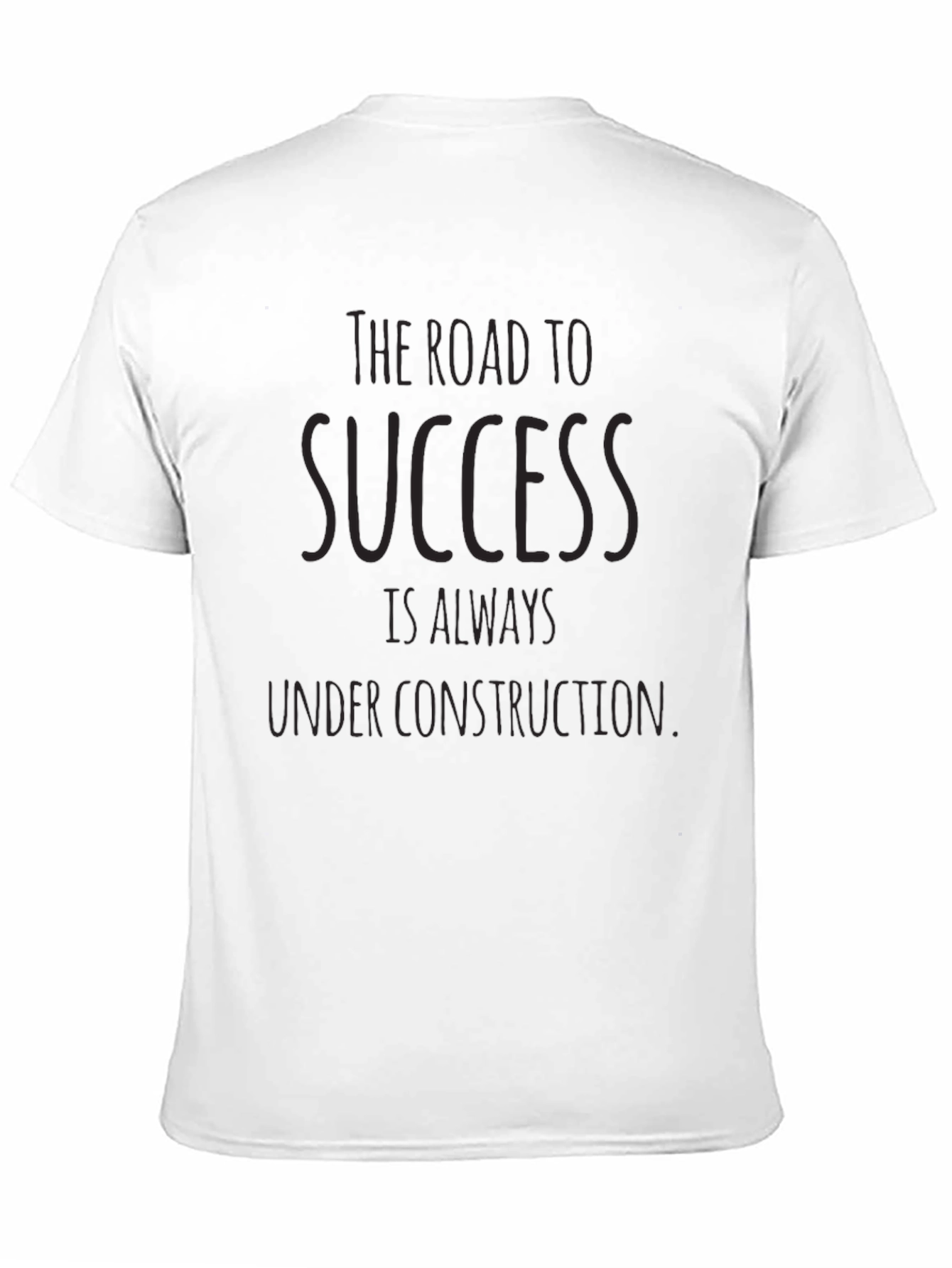 Road to Success Graphic Tee - Black