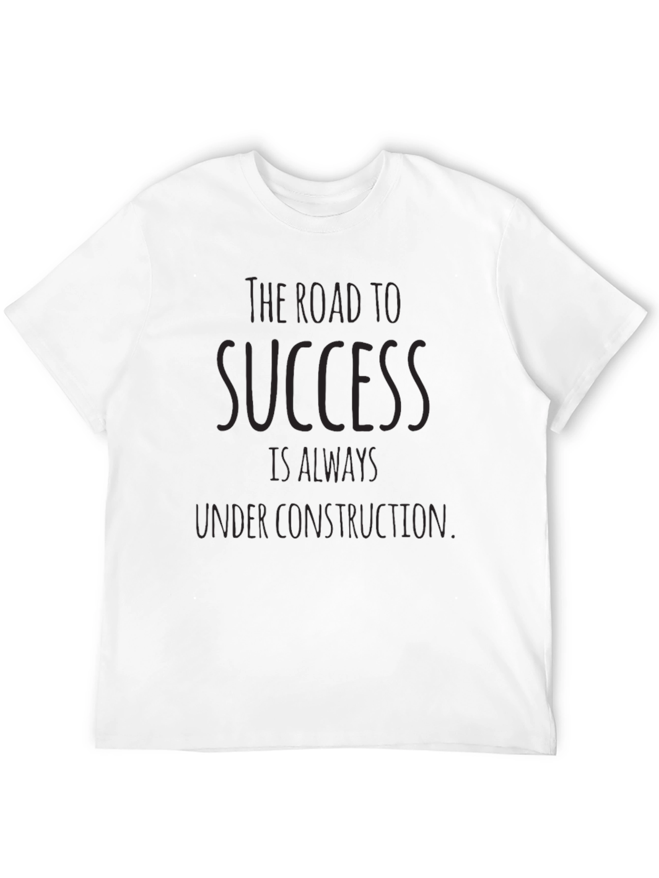 Road to Success Graphic Tee - Black