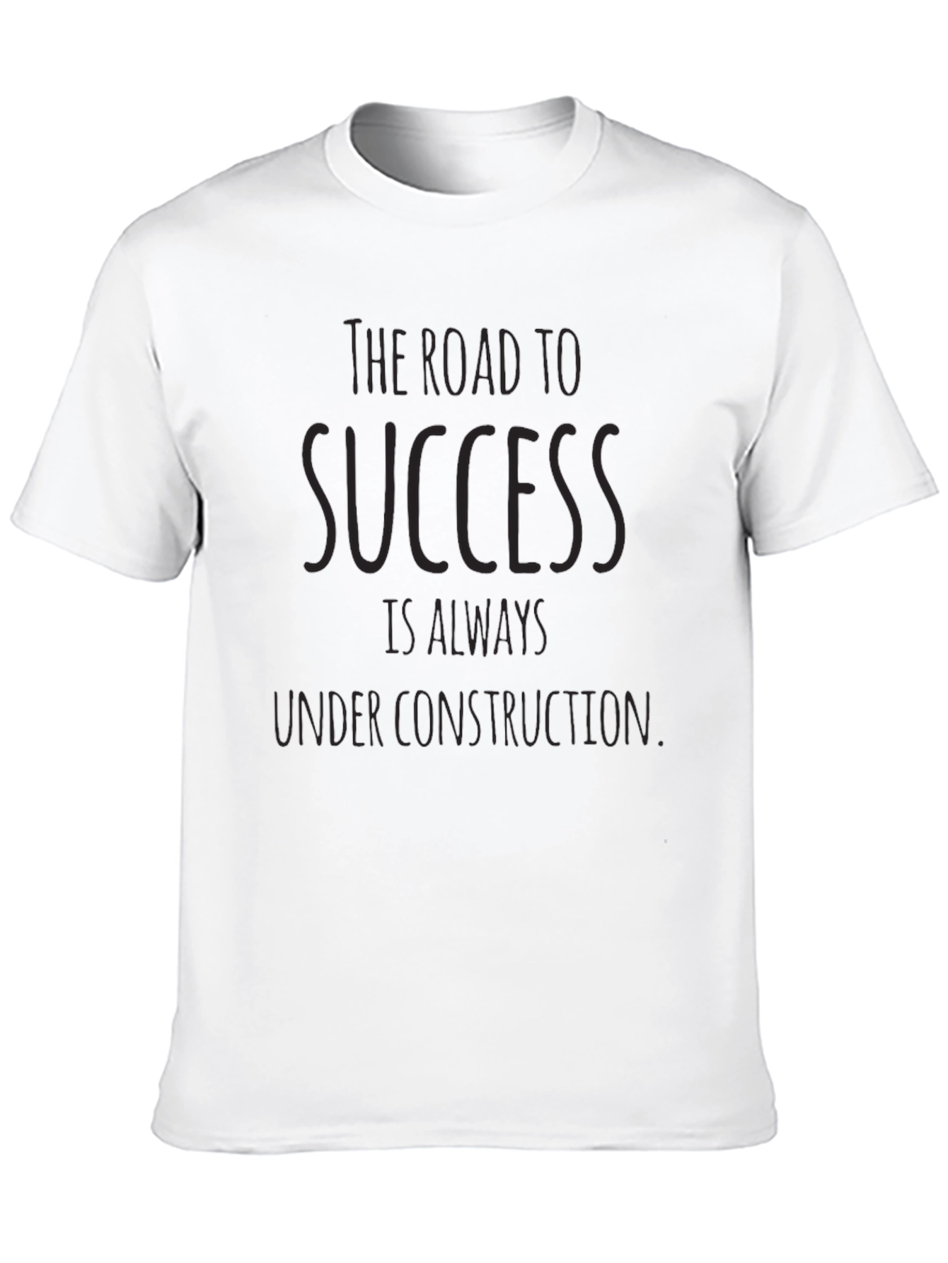 Road to Success Graphic Tee - Black