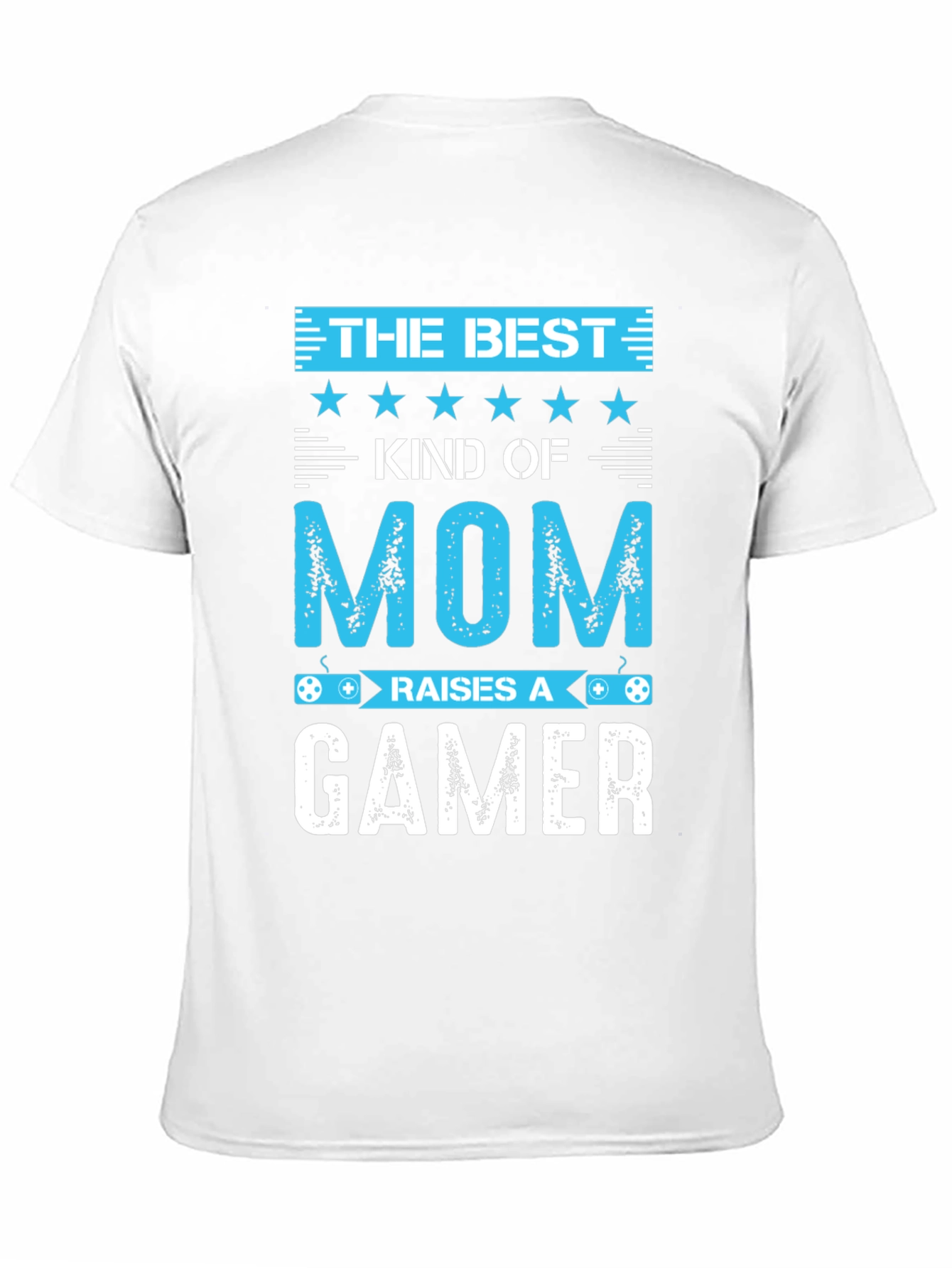 Best Mom Raises a Gamer Graphic Tee