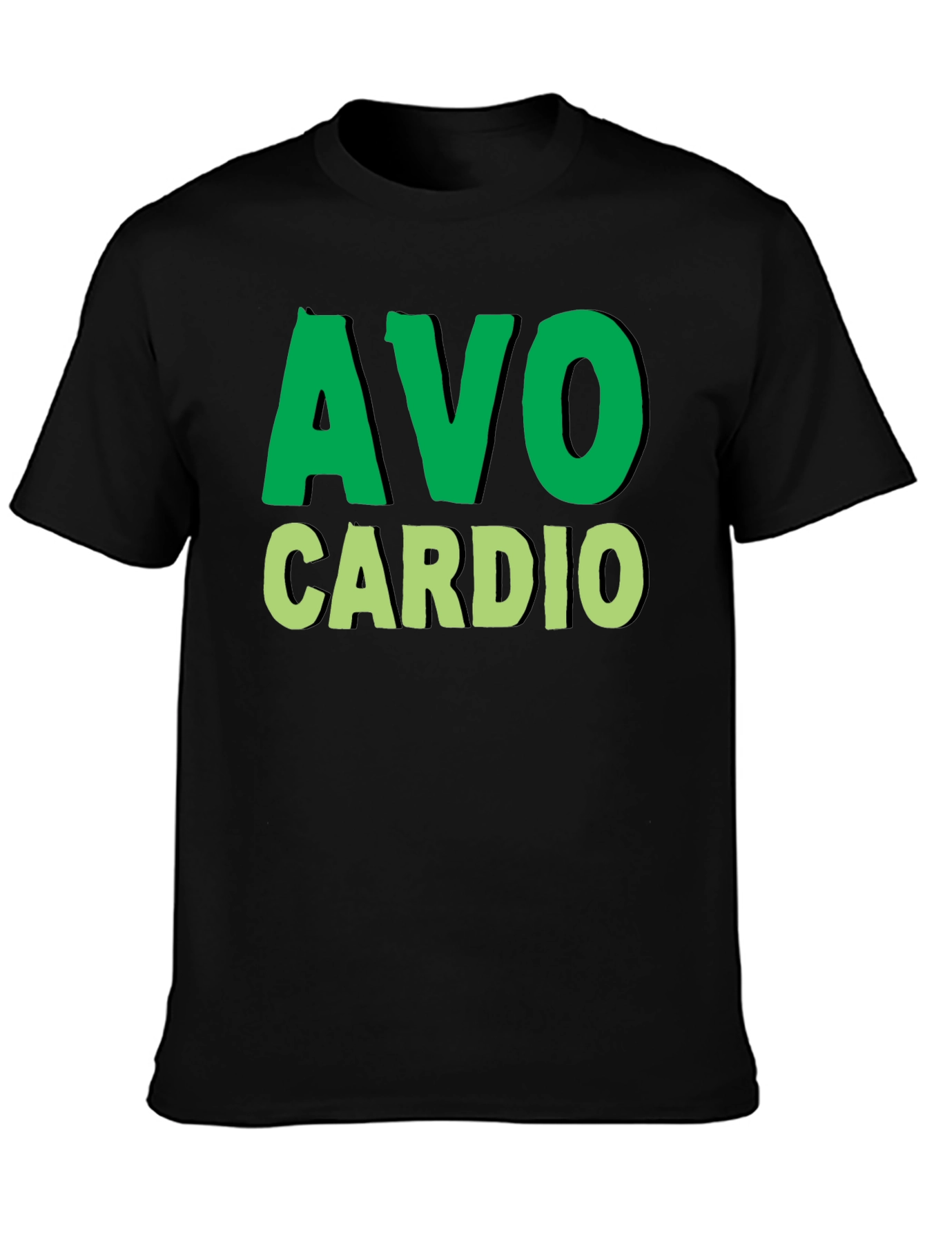 Avo Cardio T-Shirt - Fitness & Avocado Lover Tee